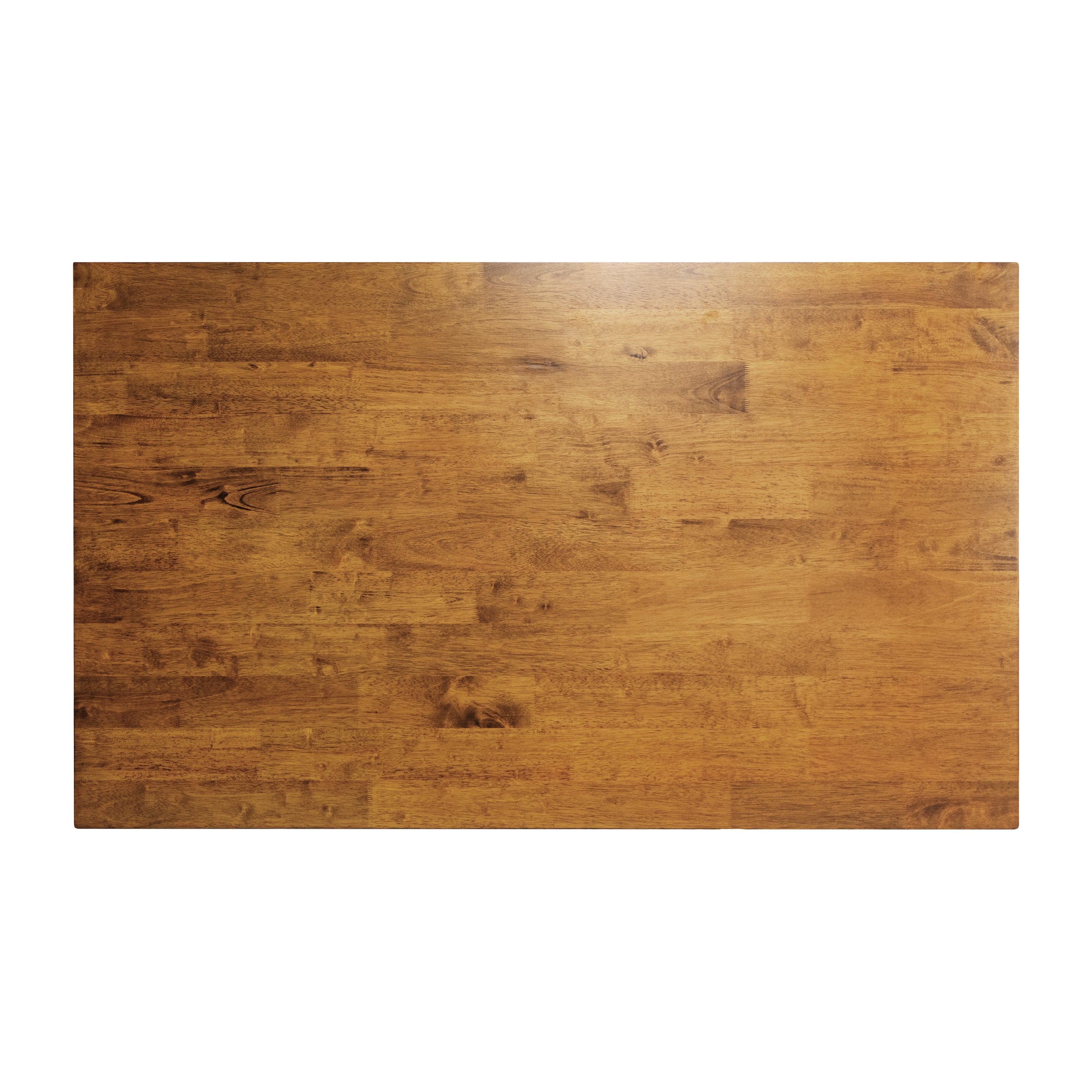 Everly Solid Wood Trestle Base Dining Table, Farmhouse Style Table with Seating for 6