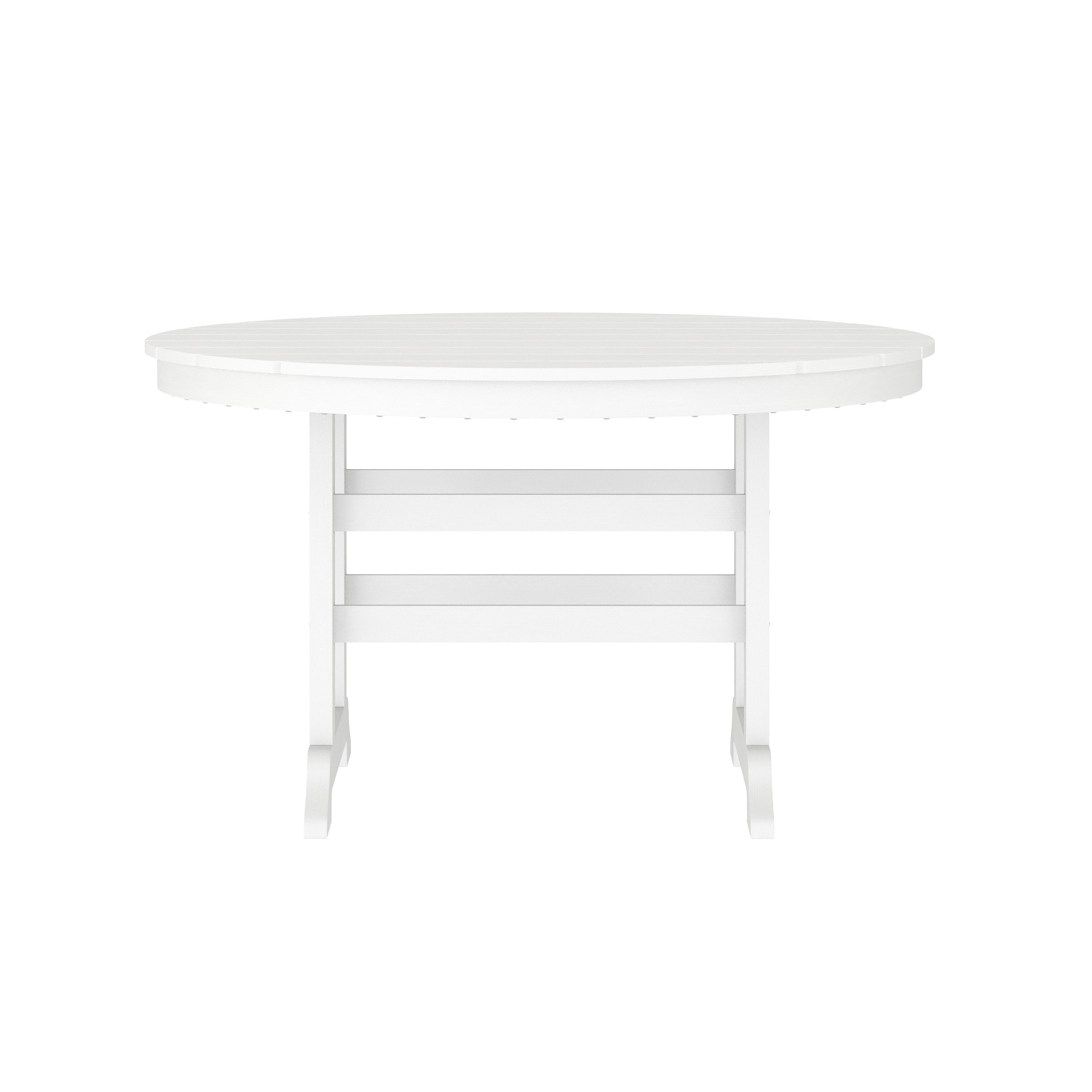 Colonel Indoor/Outdoor Recycled HDPE Adirondack Dining Table