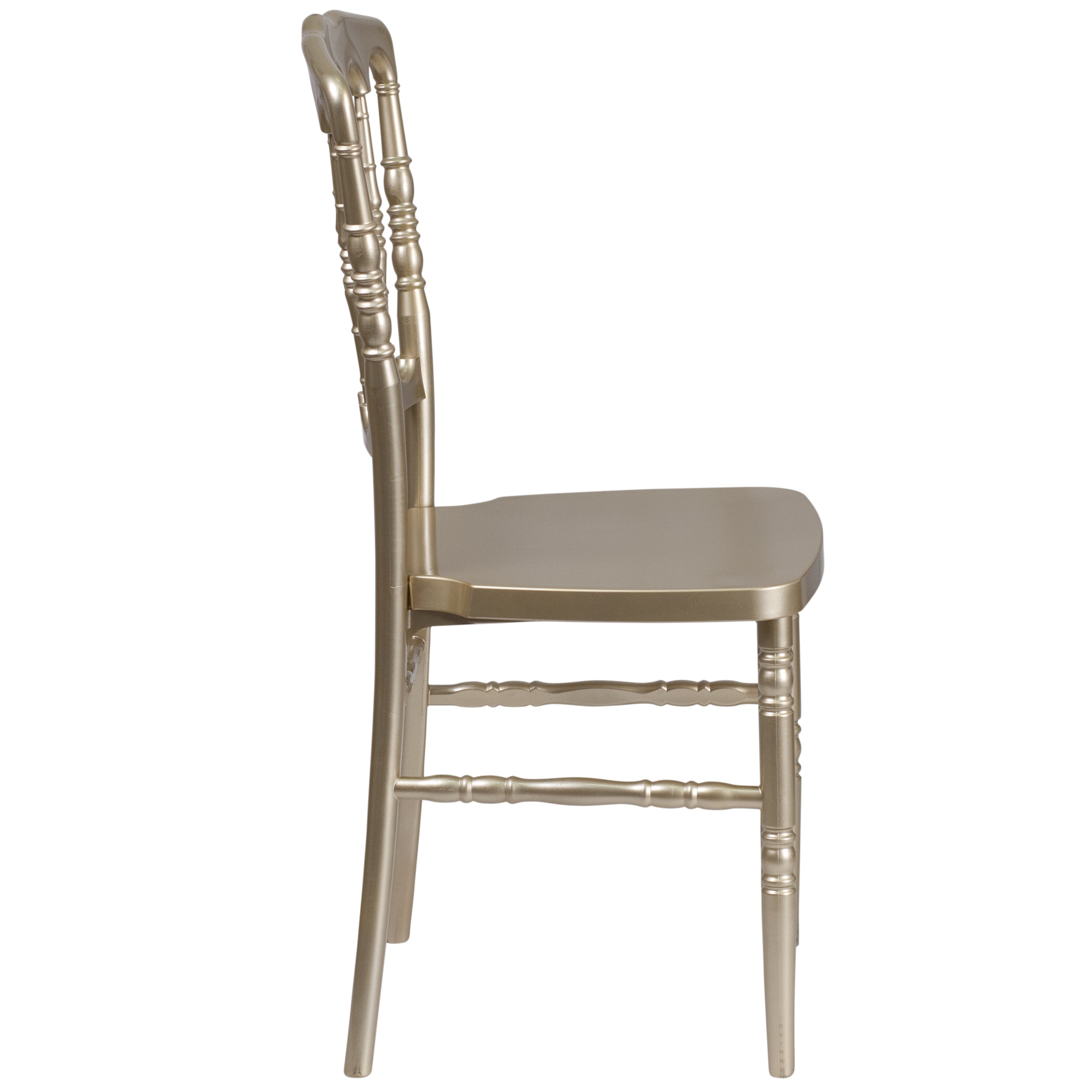 HERCULES Series Resin Stacking Napoleon Chair-Accent Chair-Flash Furniture-Wall2Wall Furnishings