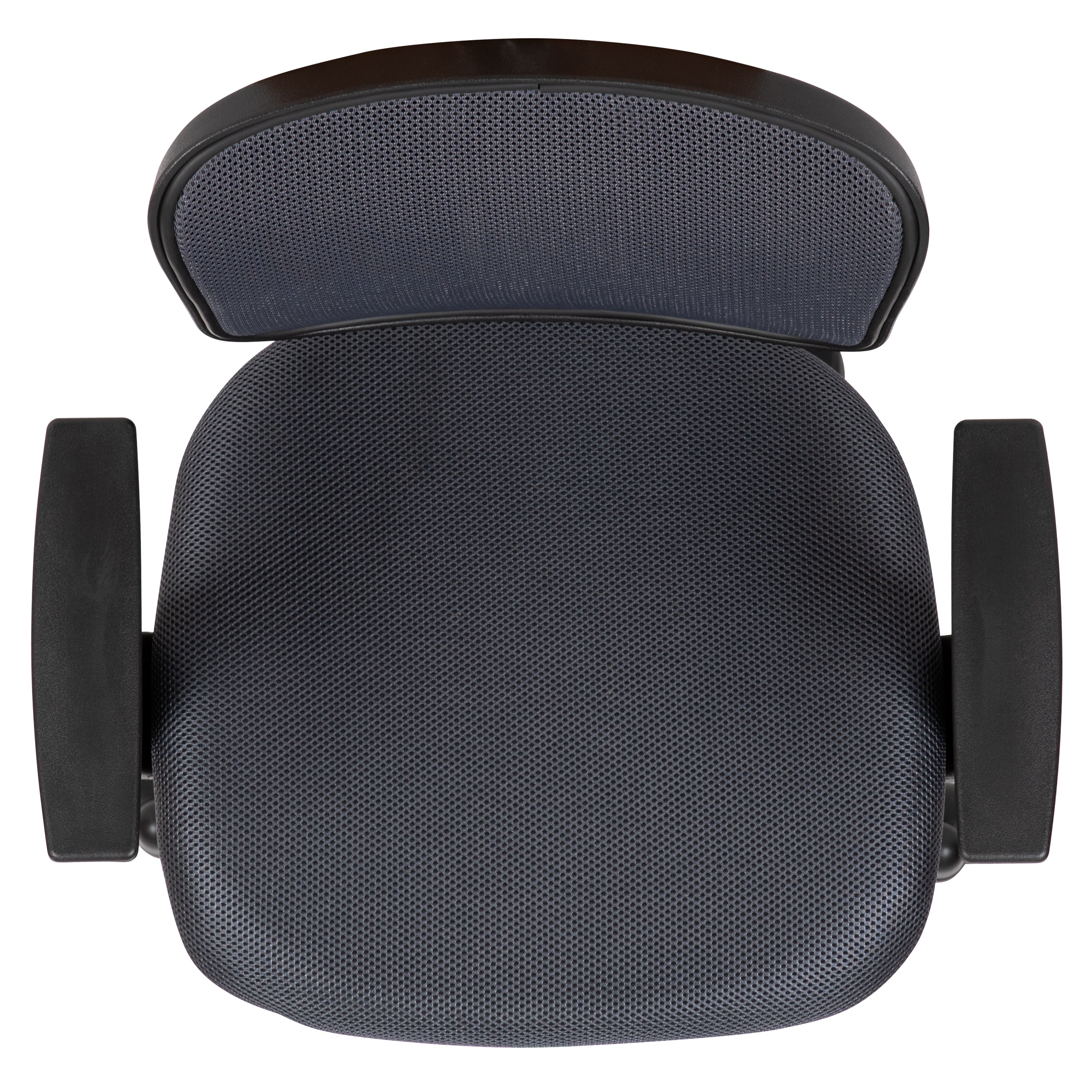 Flash Fundamentals Mid-Back Mesh Swivel Task Office Chair with Pivot Back and Arms