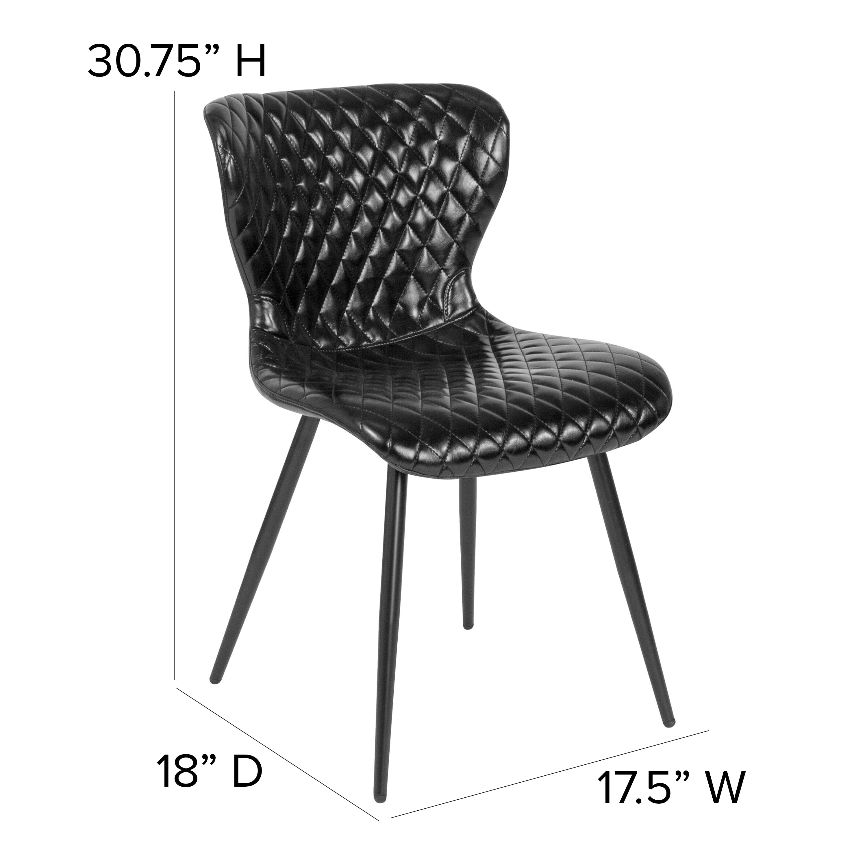 Bristol Contemporary Upholstered Chair-Office Chair-Flash Furniture-Wall2Wall Furnishings