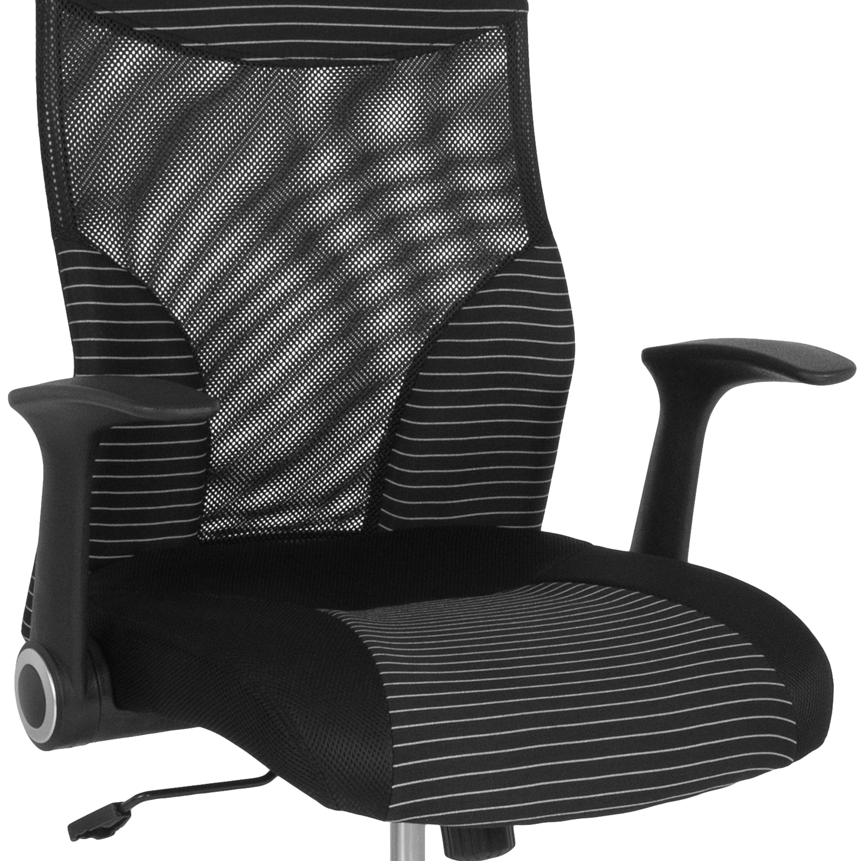 Milford High Back Office Chair with Contemporary Mesh Design