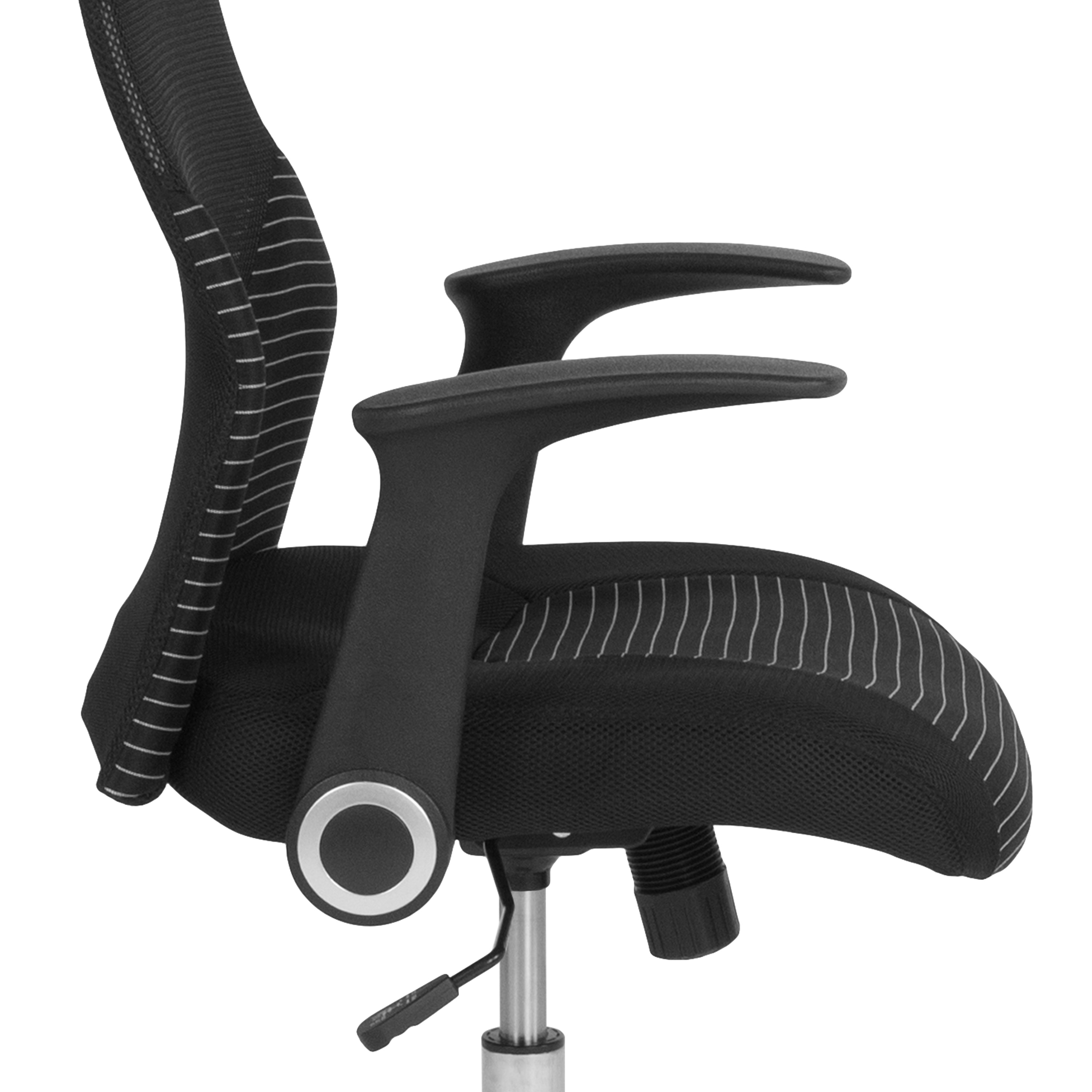 Milford High Back Office Chair with Contemporary Mesh Design