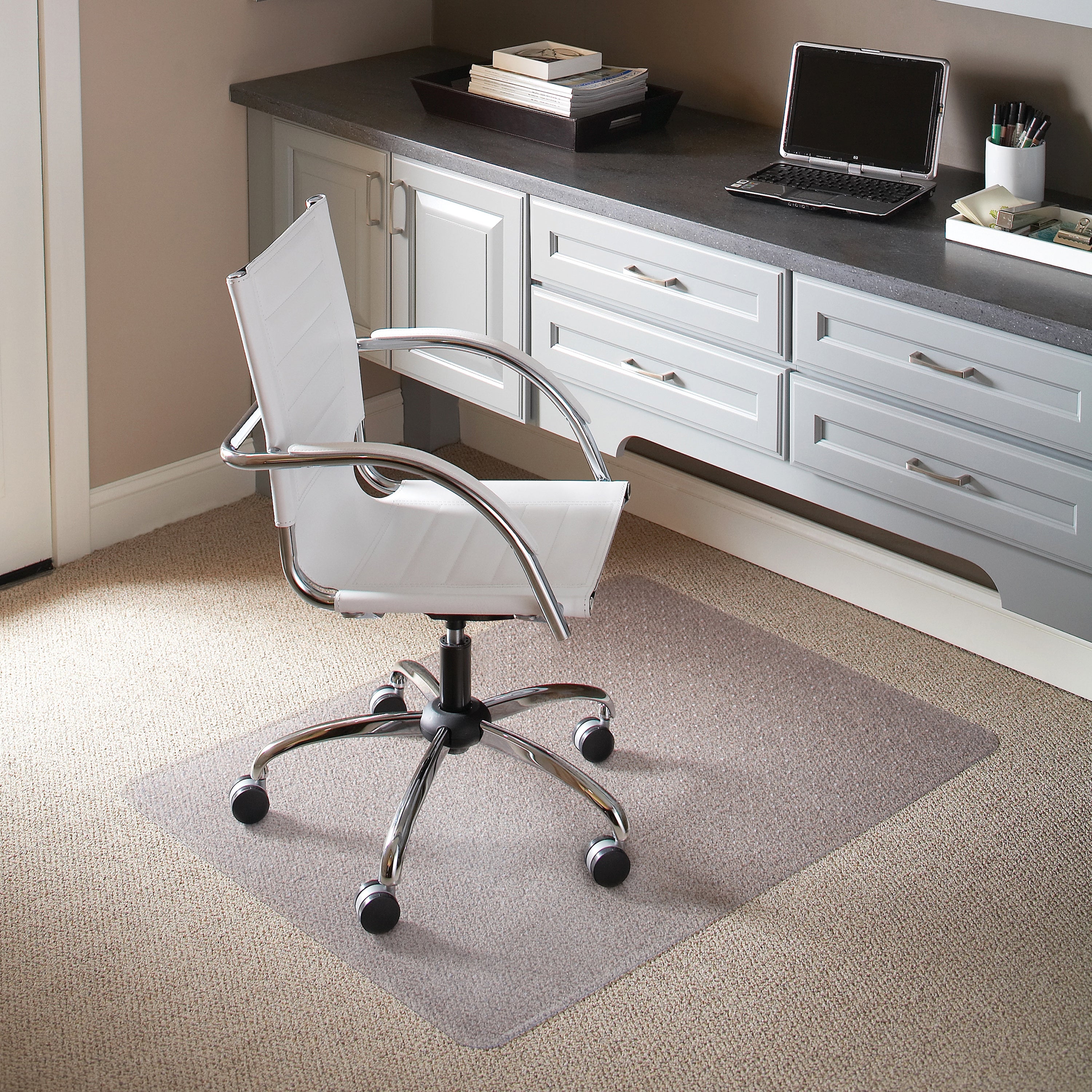 36'' x 48'' Carpet Chair Mat-Office Chair Mats-Flash Furniture-Wall2Wall Furnishings