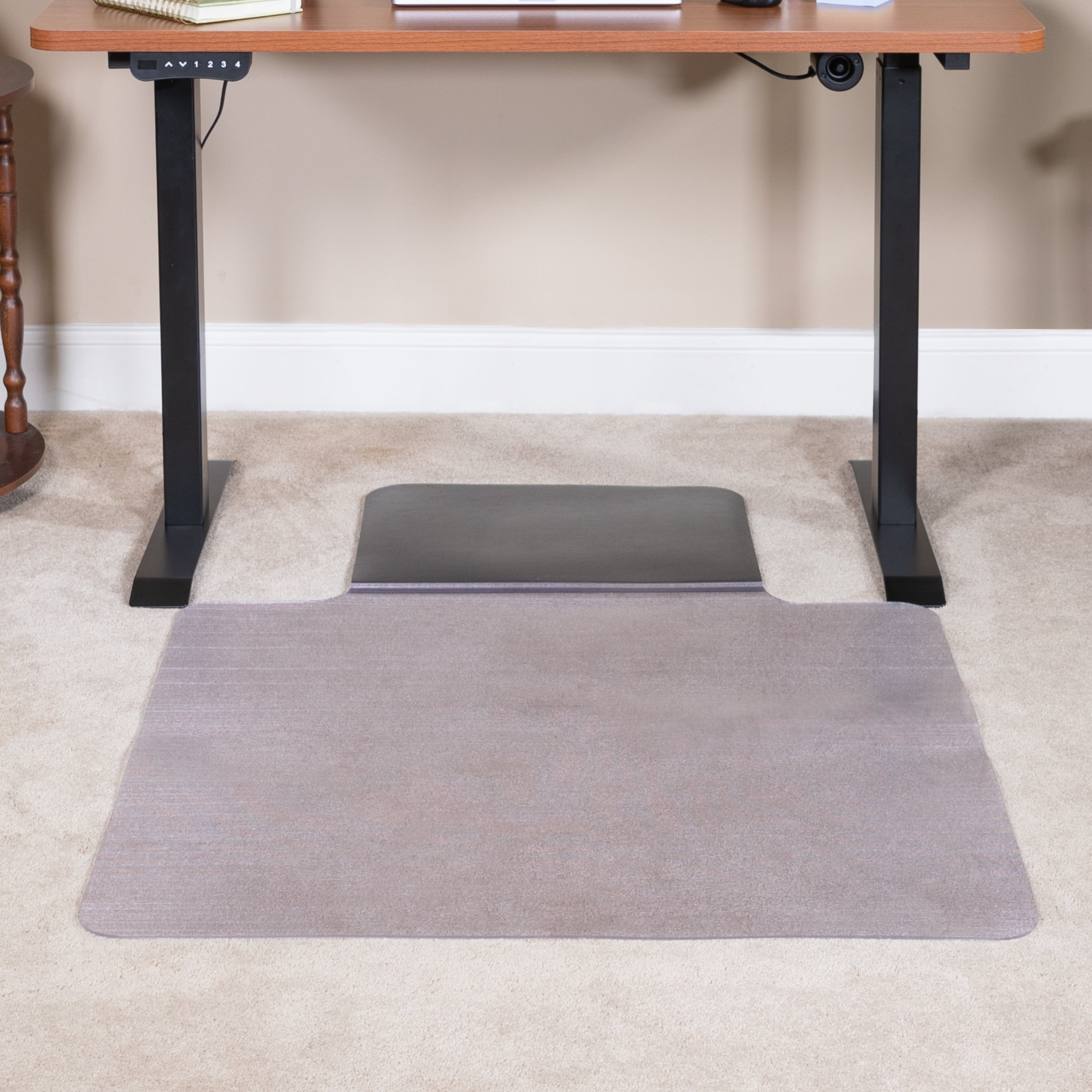Sit or Stand Mat Anti-Fatigue Support Combined with Floor Protection (36" x 53")