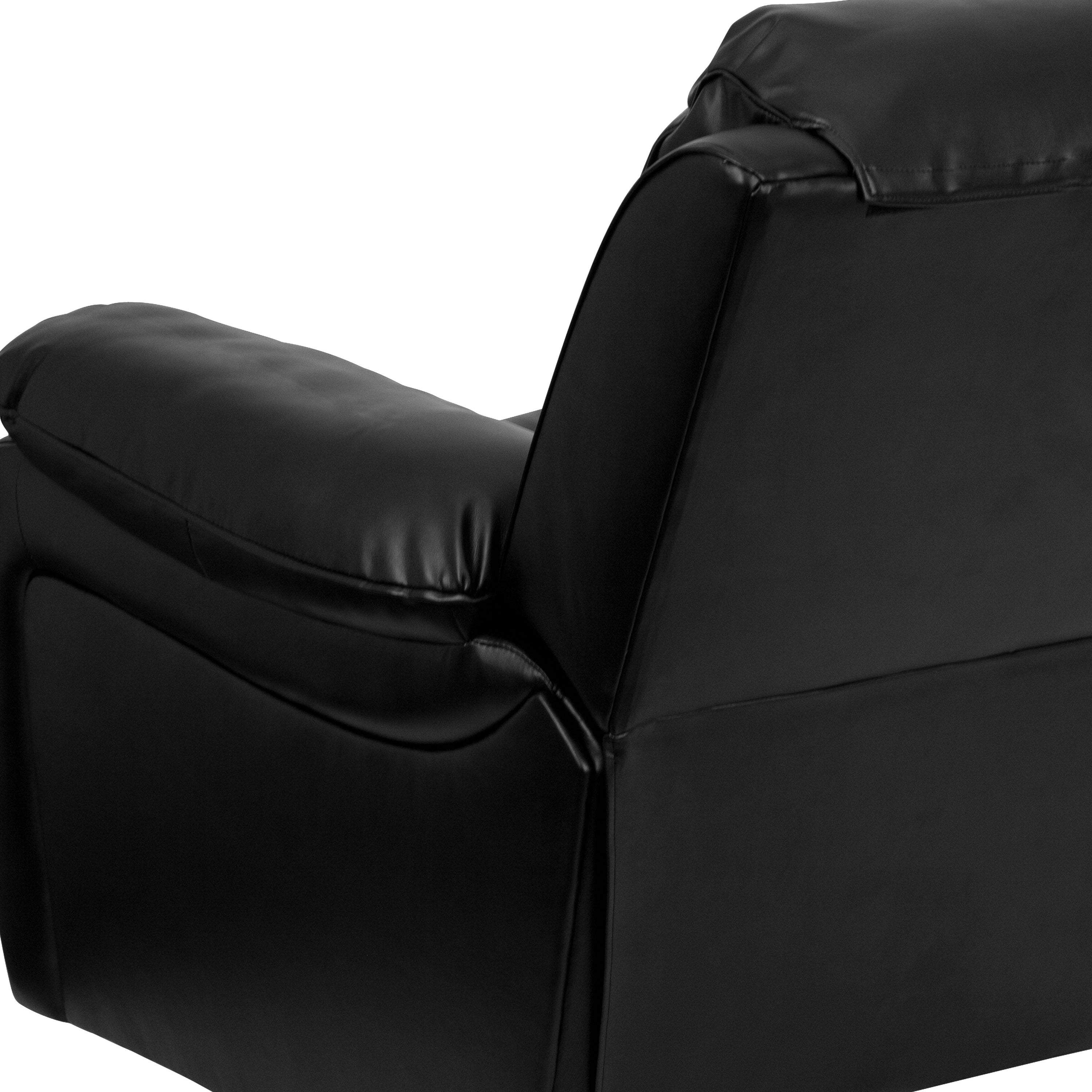 LeatherSoftSoft Rocker Recliner-Recliner-Flash Furniture-Wall2Wall Furnishings