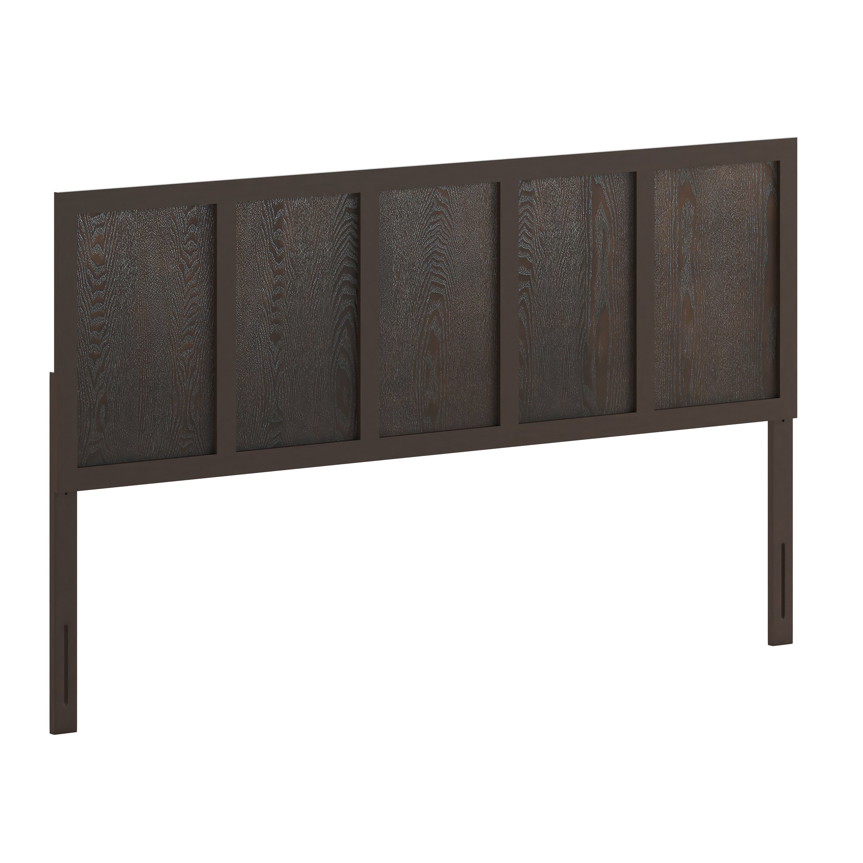 Oliver Paneled Wooden Adjustable Headboard for Universal Metal Bed Frames