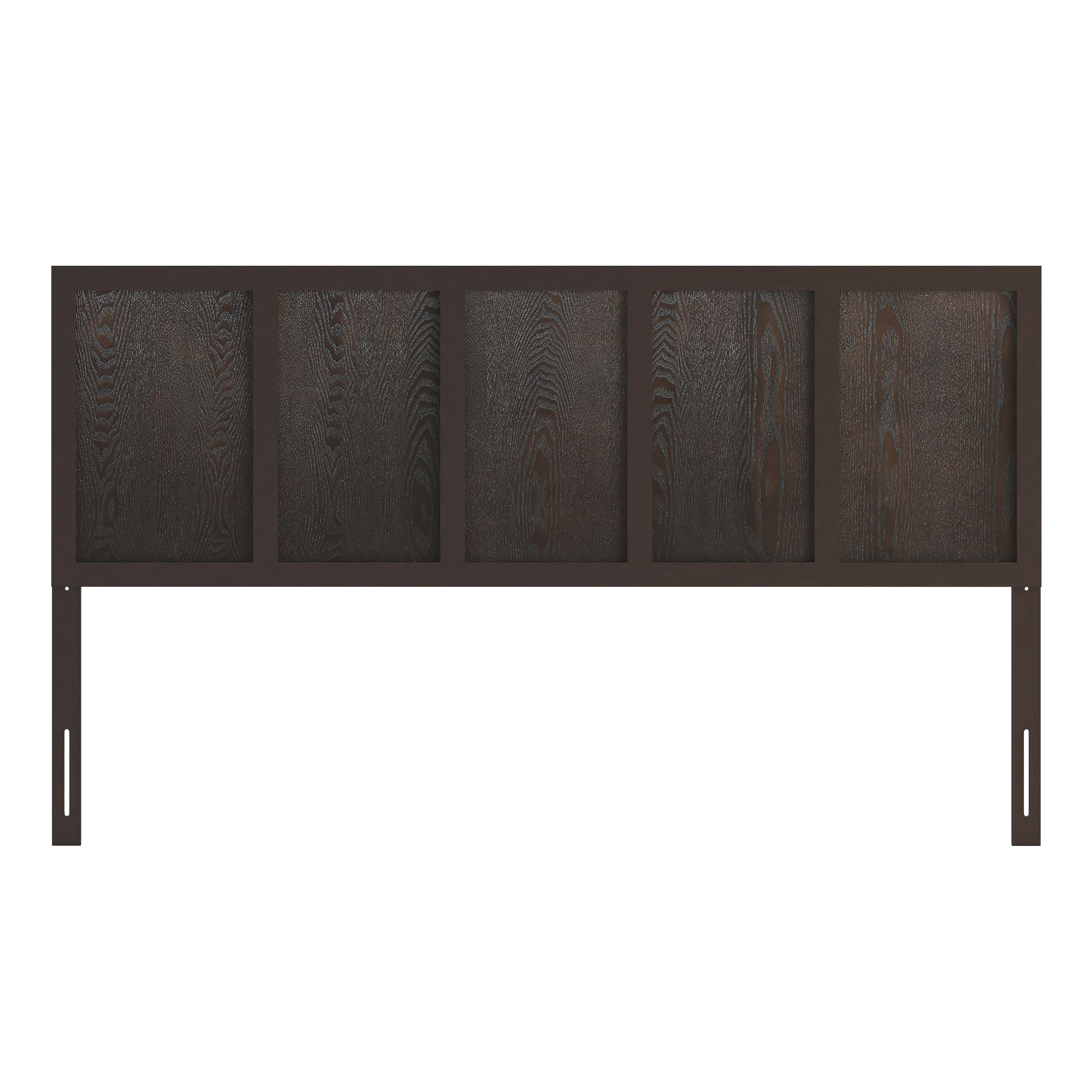 Oliver Paneled Wooden Adjustable Headboard for Universal Metal Bed Frames