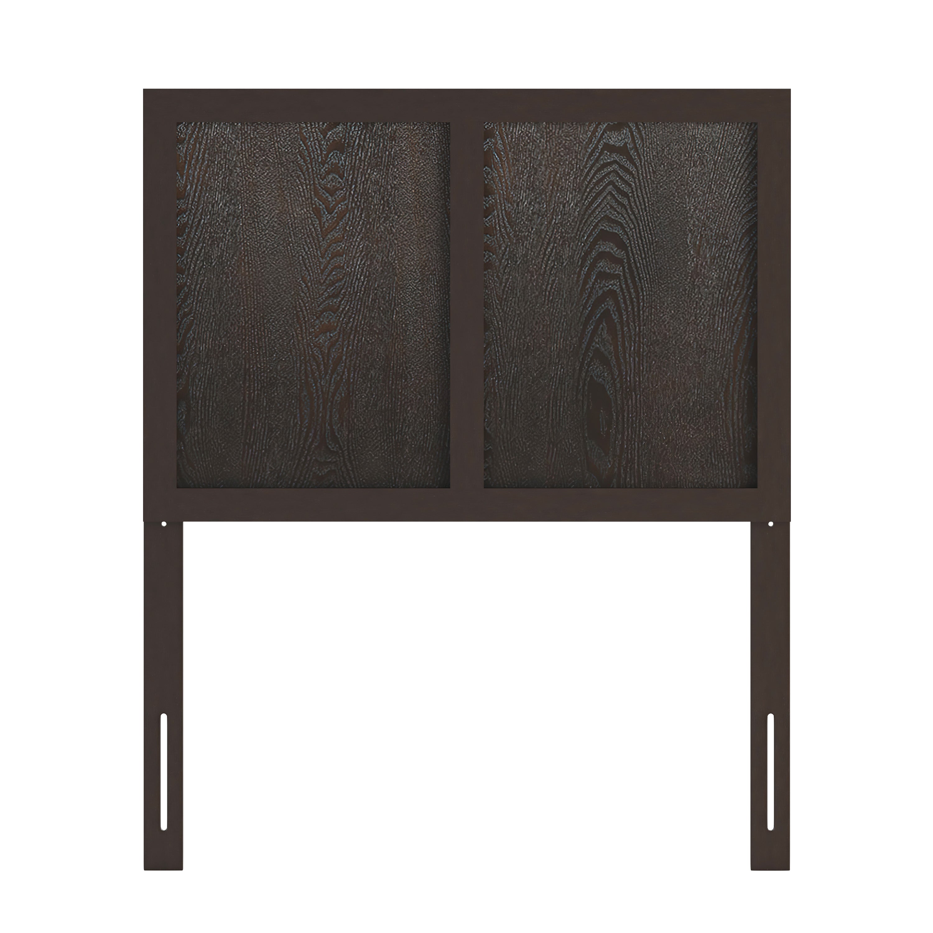 Oliver Paneled Wooden Adjustable Headboard for Universal Metal Bed Frames
