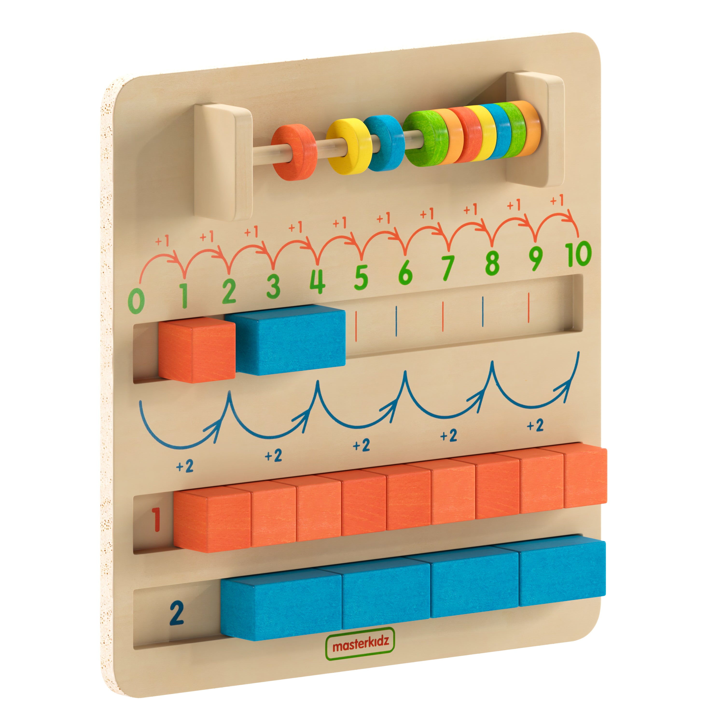 Bright Beginnings Commercial Grade STEM Number Counting Learning Board-Learning Puzzles-Flash Furniture-Wall2Wall Furnishings