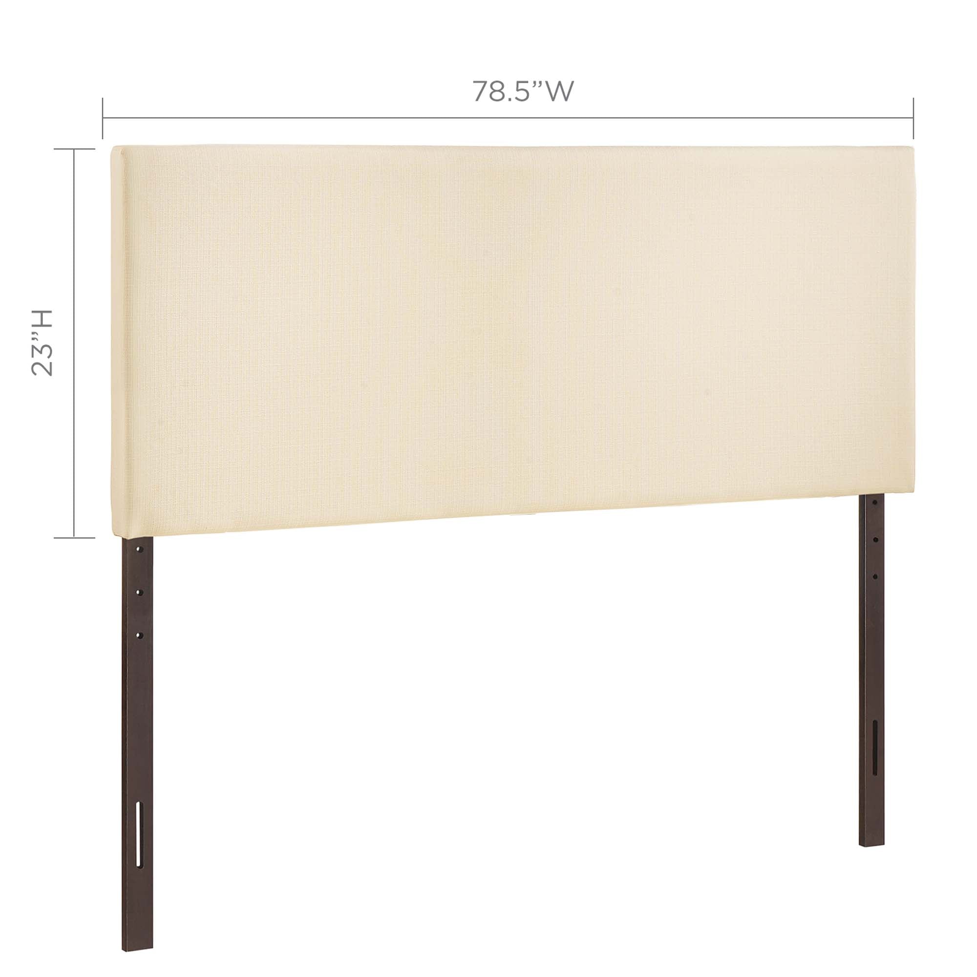 Region Upholstered Fabric Headboard