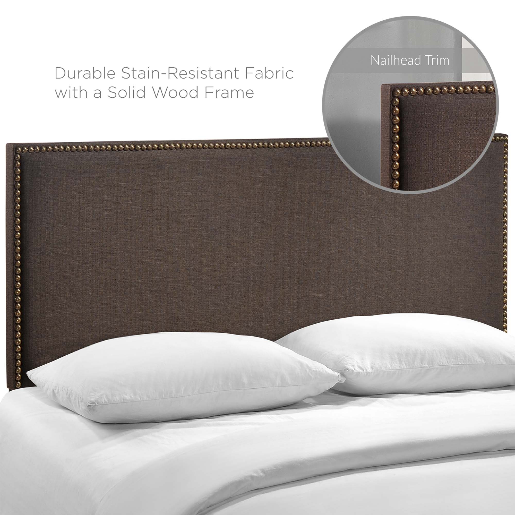 Region Nailhead Upholstered Headboard