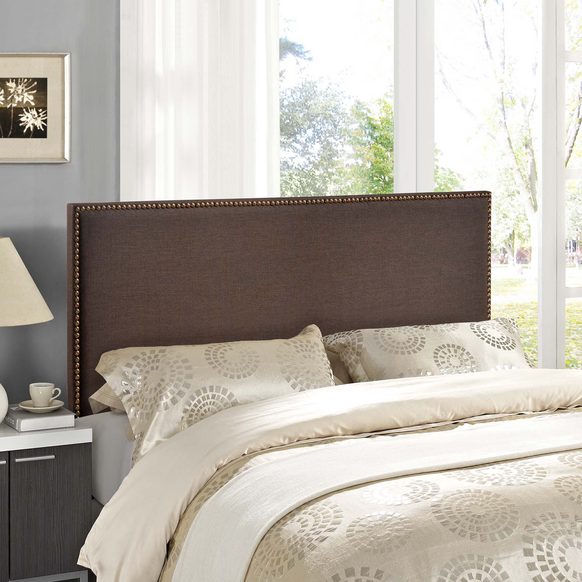 Region Nailhead Upholstered Headboard