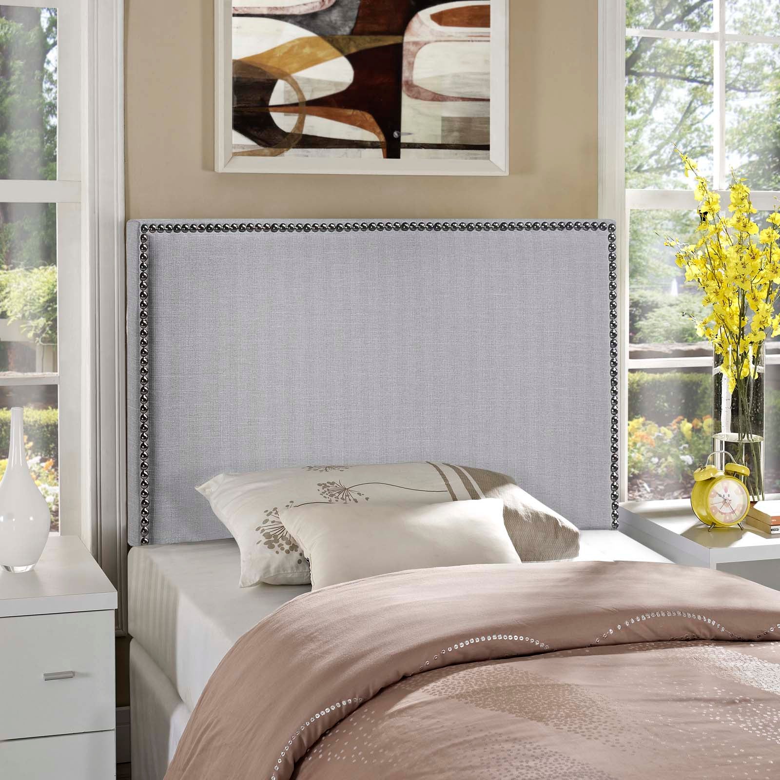 Region Nailhead Upholstered Headboard