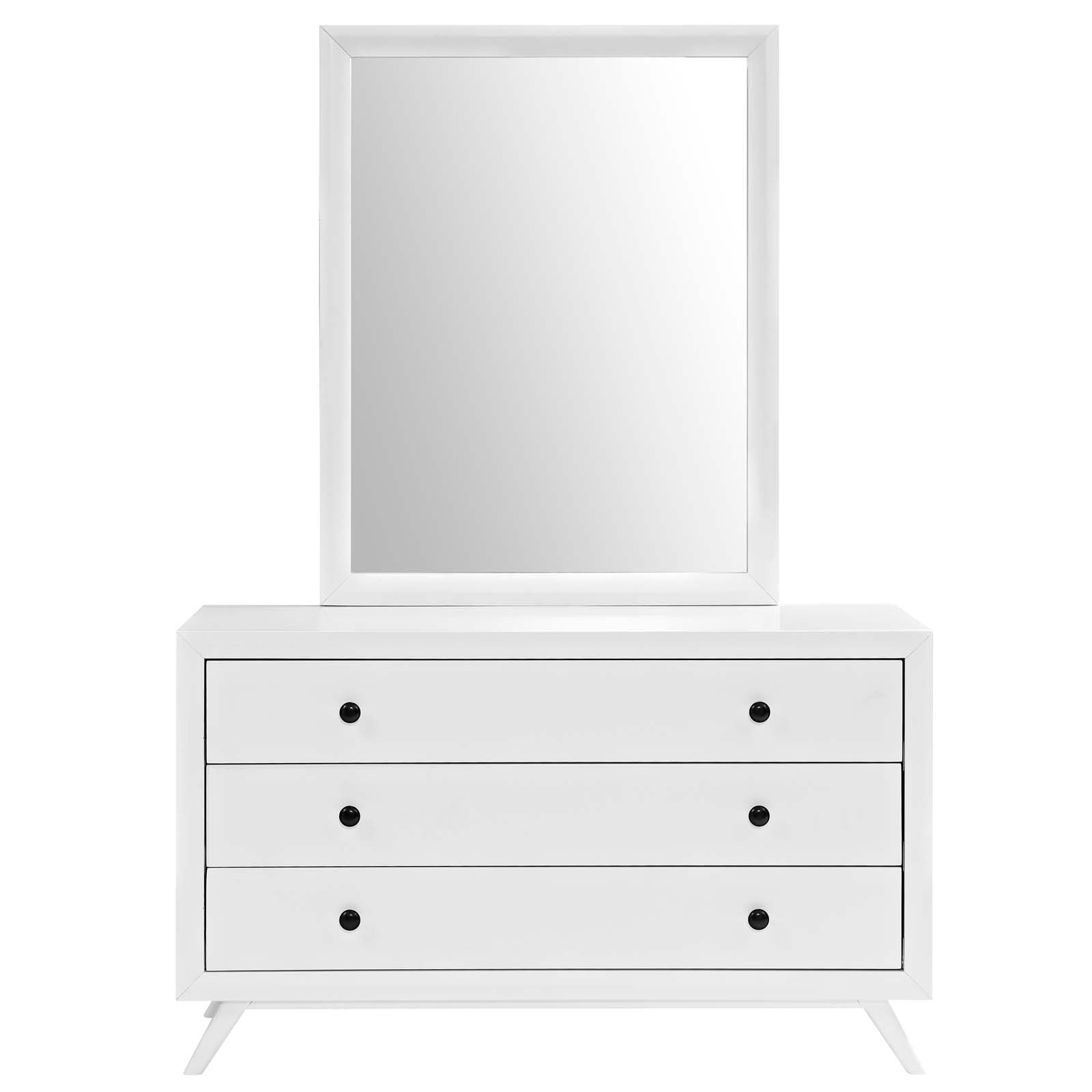 Tracy Dresser and Mirror-Bedroom Set-Modway-Wall2Wall Furnishings