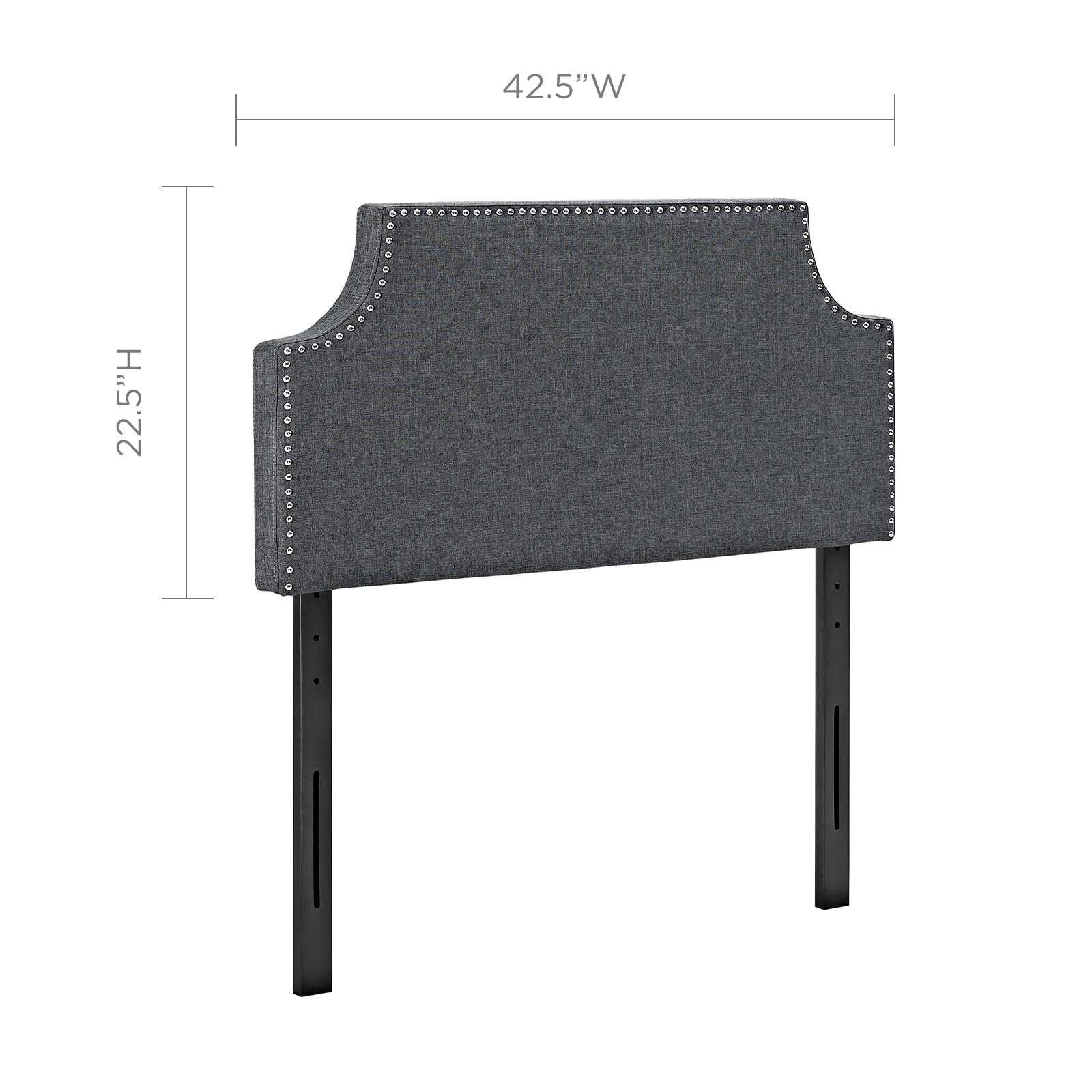 Laura Upholstered Fabric Headboard-Headboard-Modway-Wall2Wall Furnishings