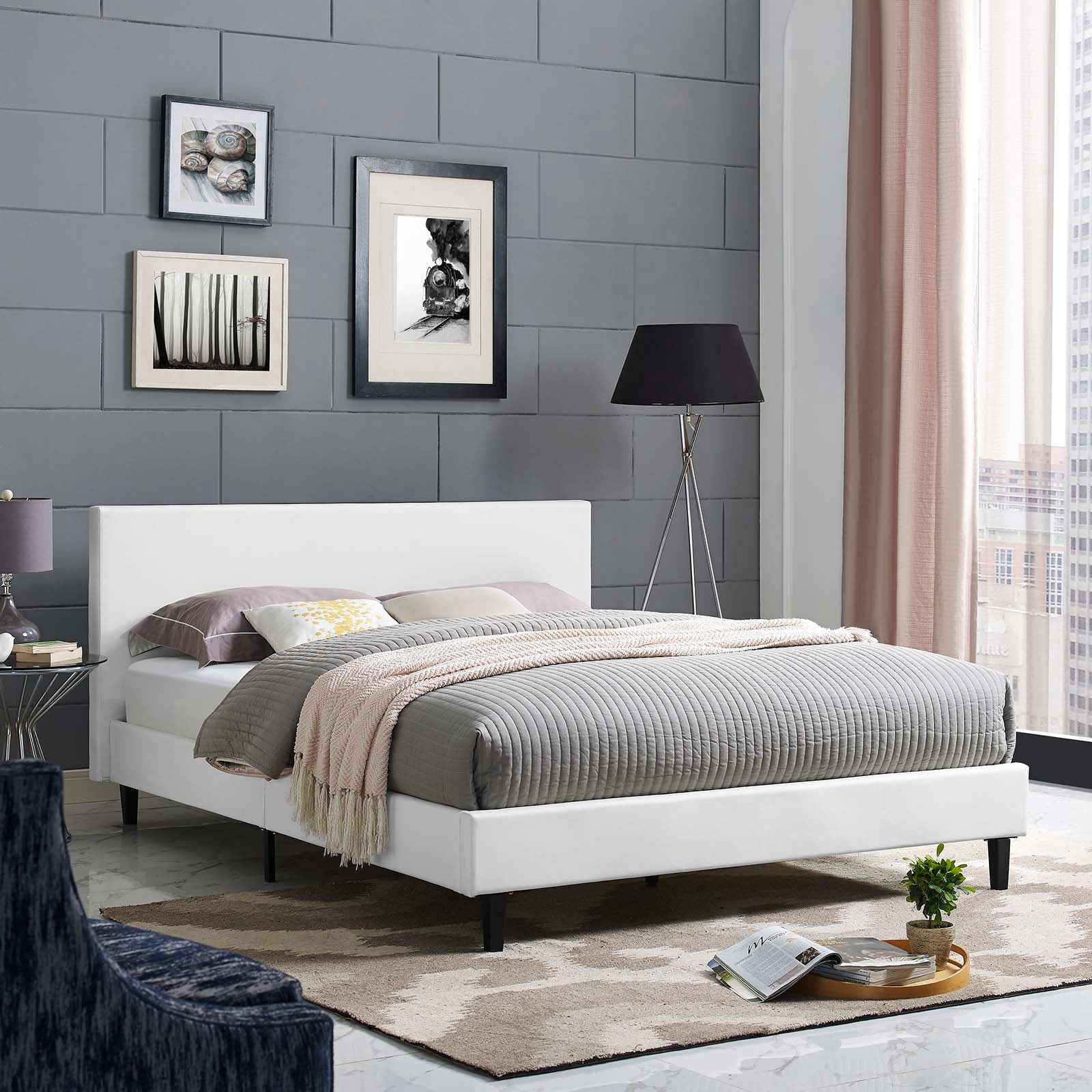 Anya Bed-Bed-Modway-Wall2Wall Furnishings