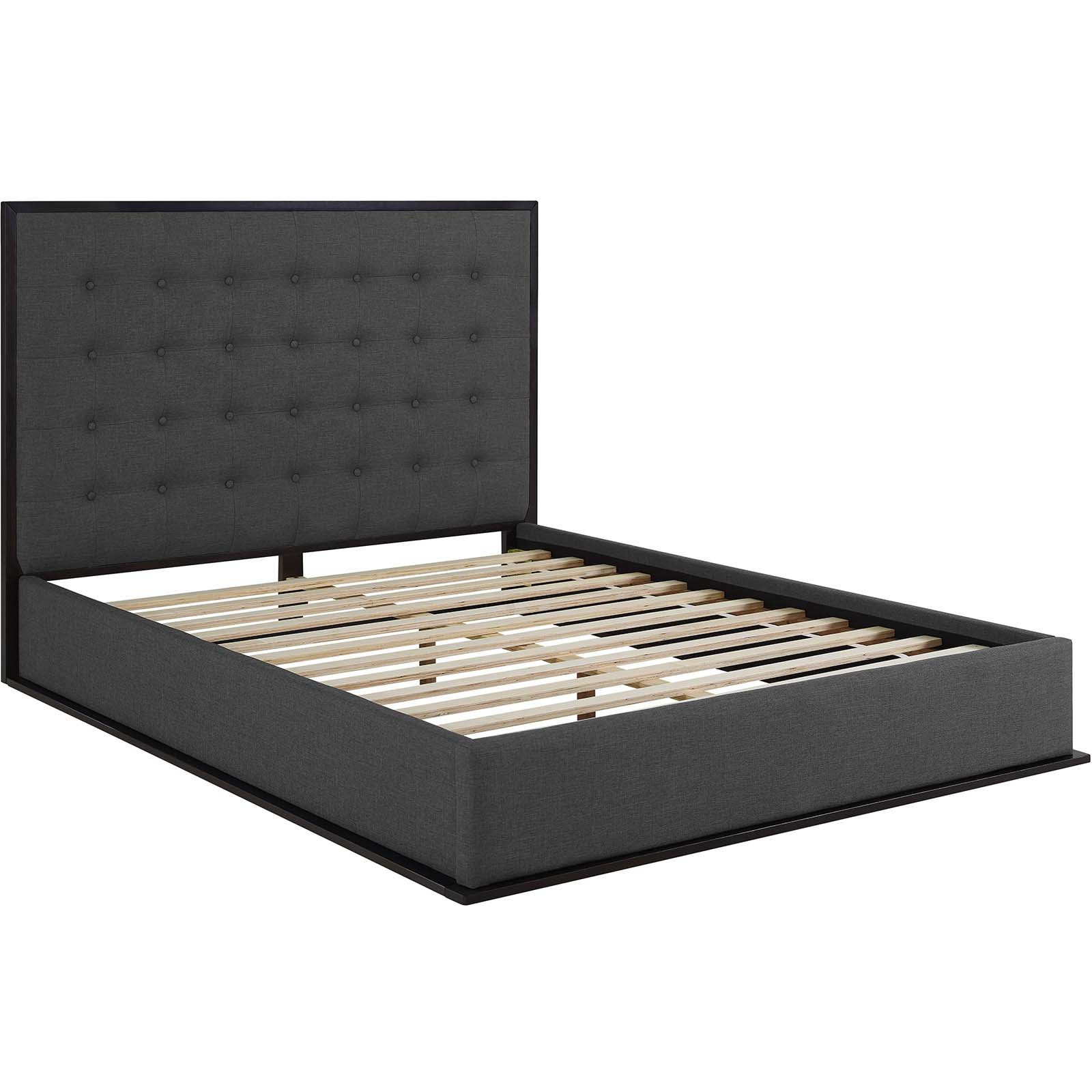 Madeline Upholstered Fabric Bed Frame-Bed-Modway-Wall2Wall Furnishings