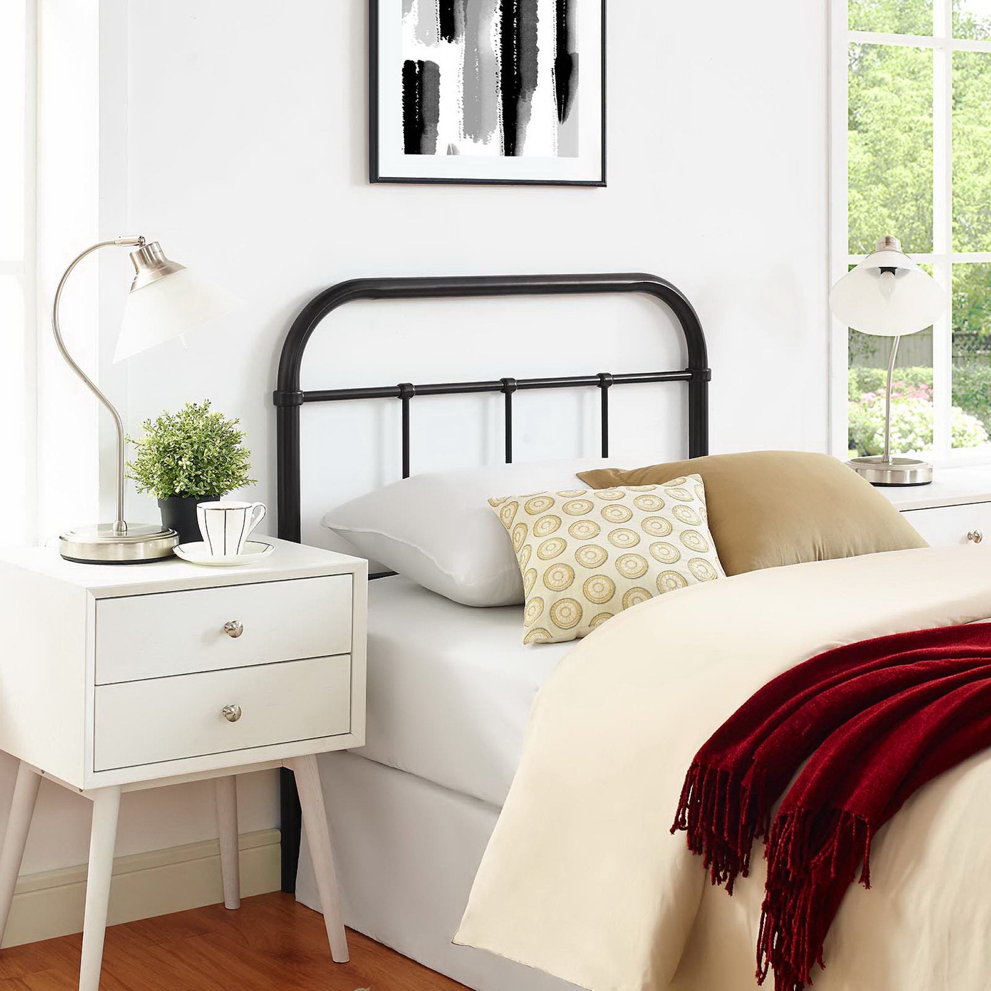 Serena Steel Headboard