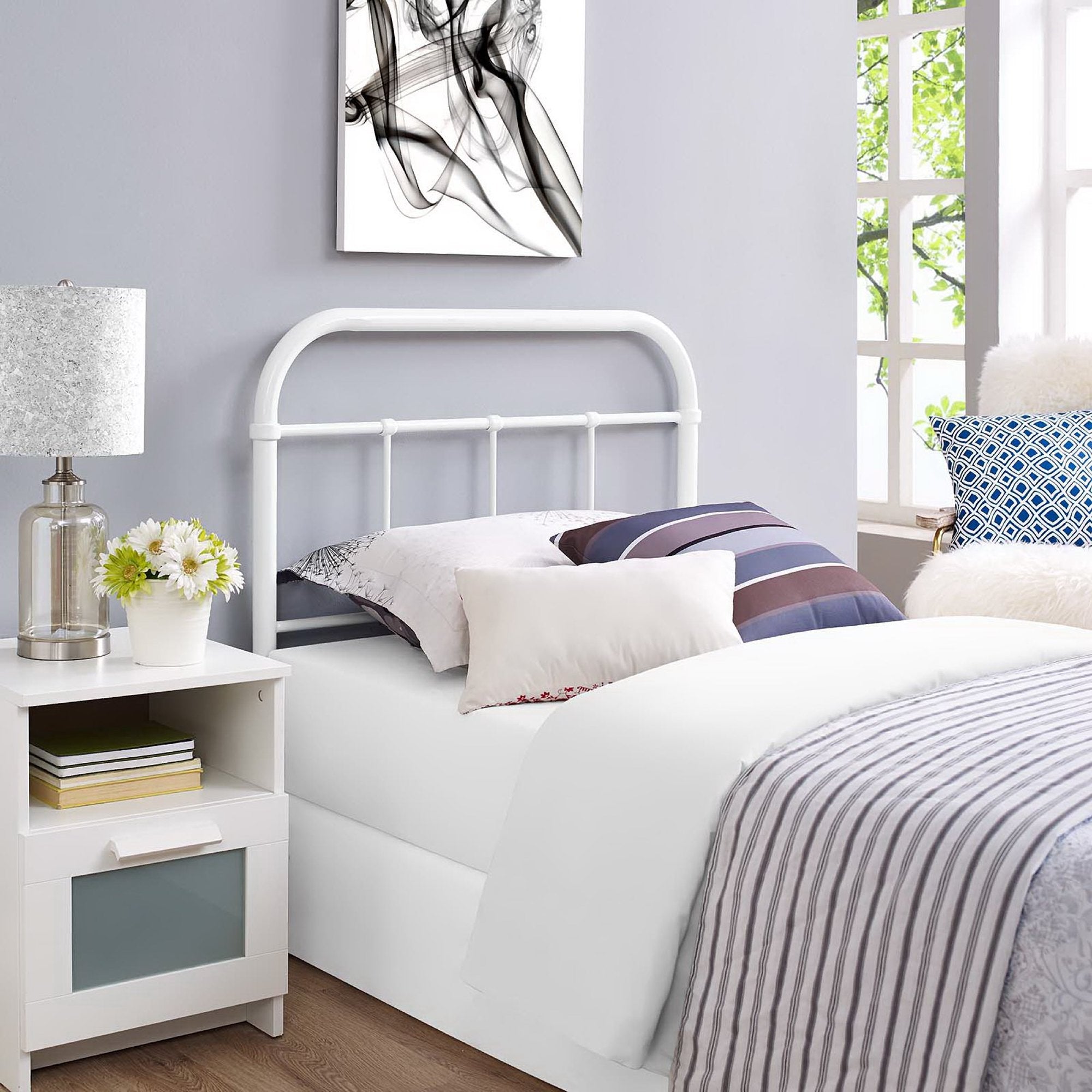 Serena Steel Headboard