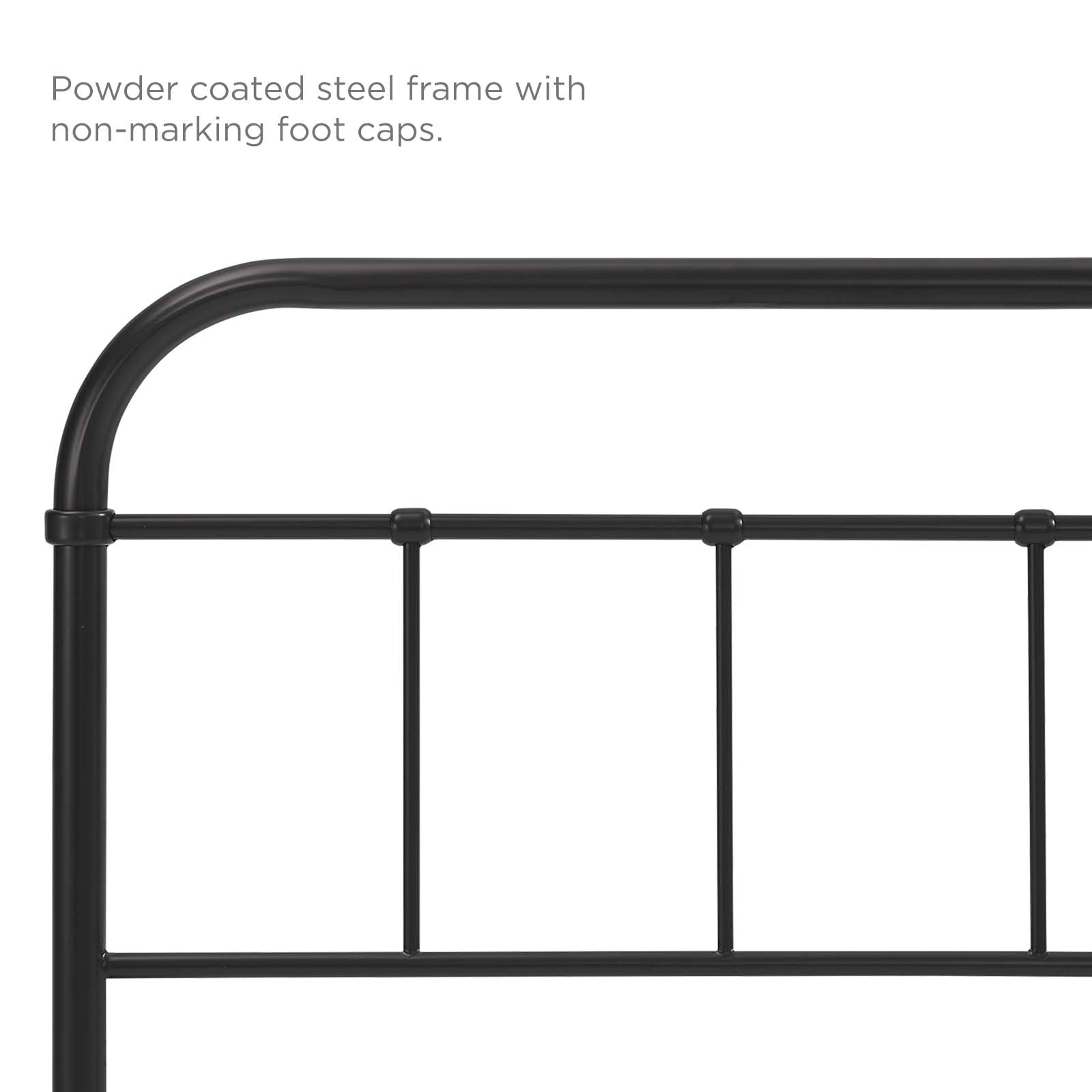 Serena Steel Headboard-Headboard-Modway-Wall2Wall Furnishings