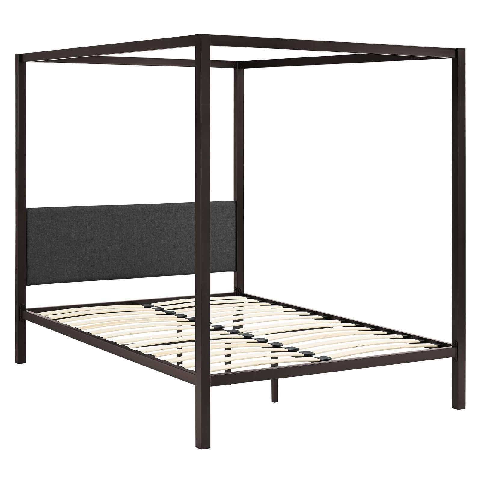 Raina Canopy Bed Frame-Bed-Modway-Wall2Wall Furnishings