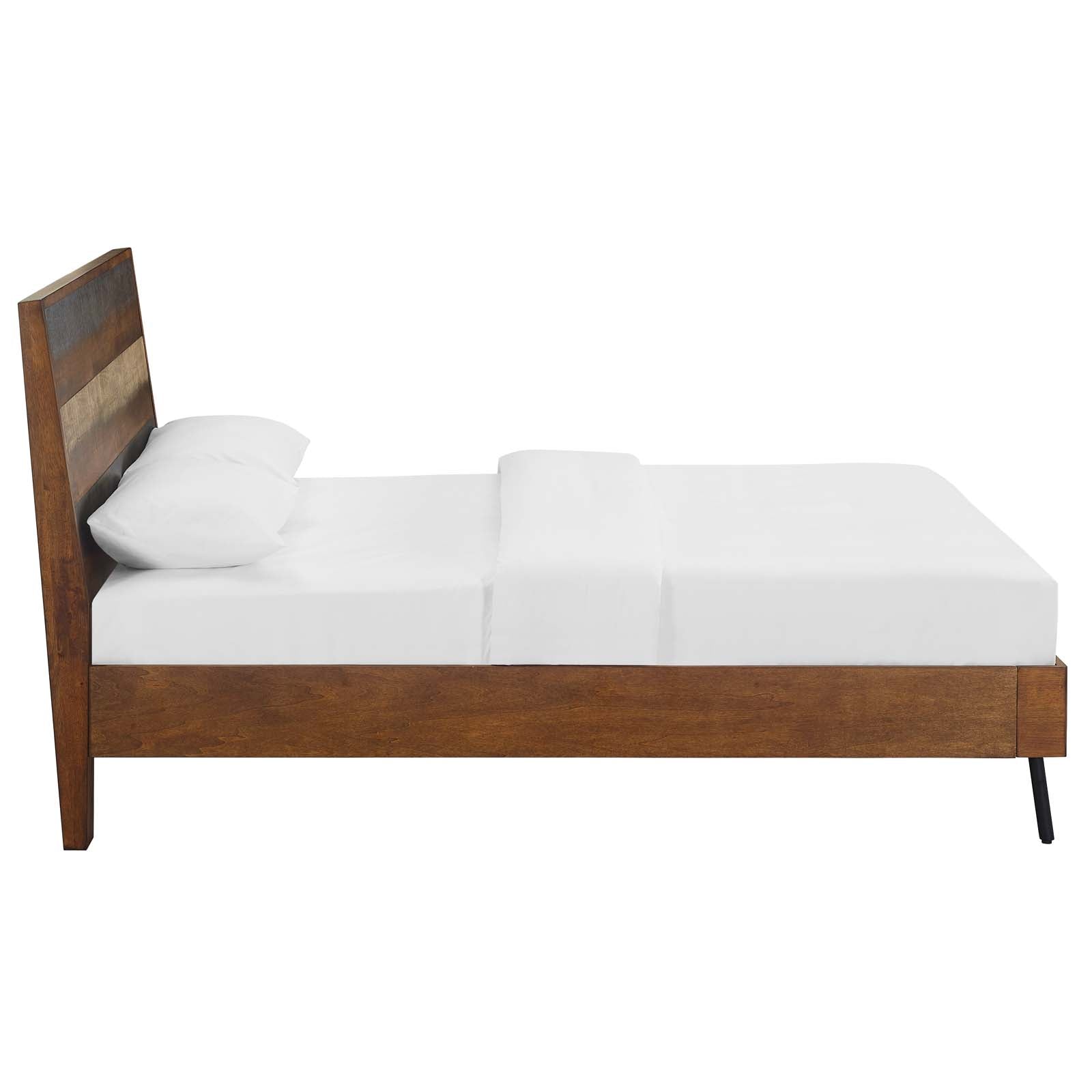 Arwen Rustic Wood Bed-Bed-Modway-Wall2Wall Furnishings