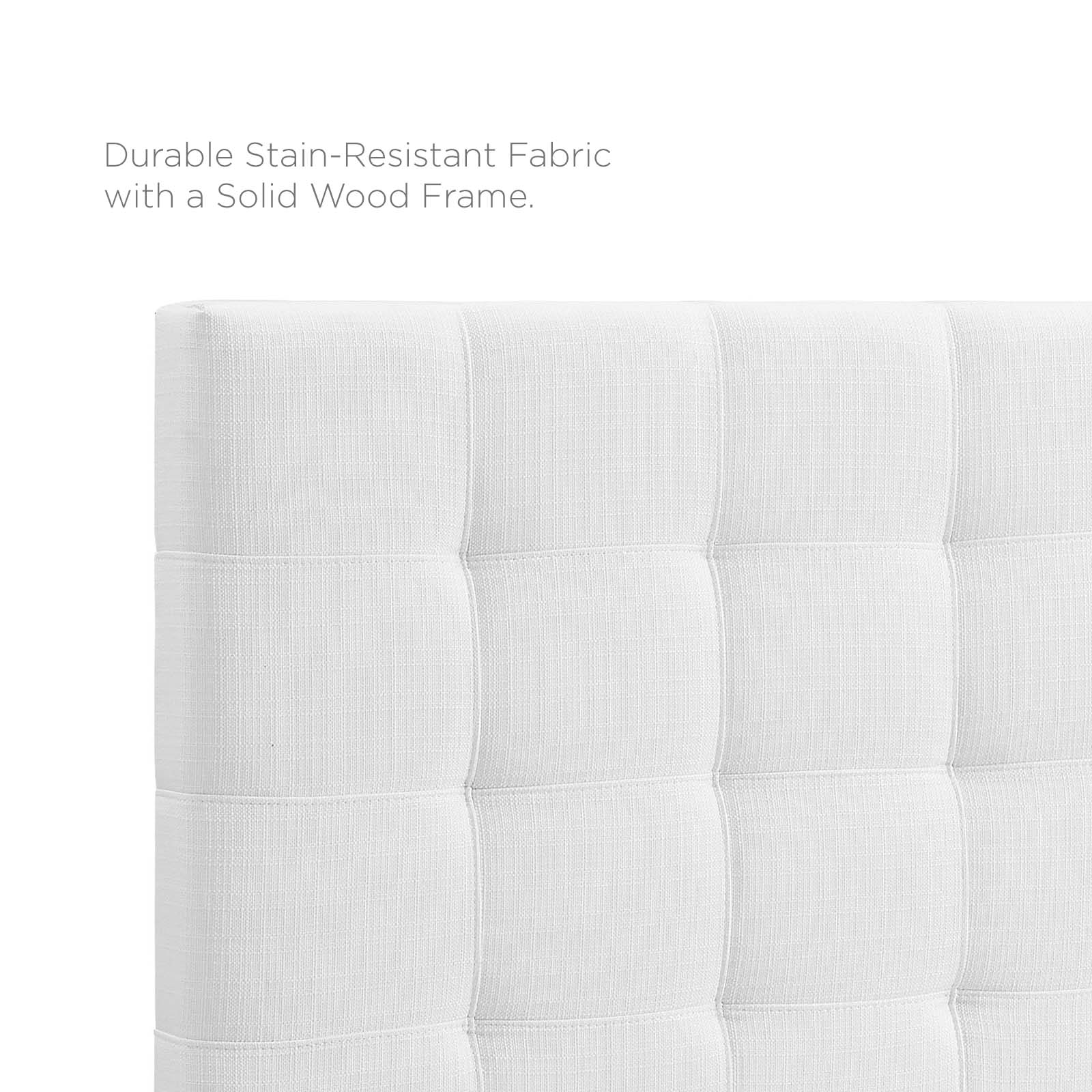Paisley Tufted Upholstered Linen Fabric Headboard-Headboard-Modway-Wall2Wall Furnishings