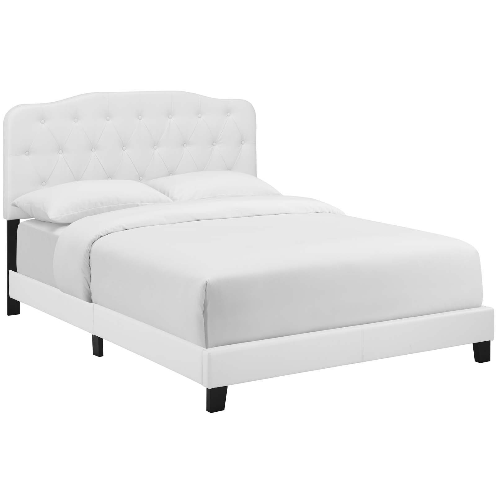 Amelia Faux Leather Bed-Bed-Modway-Wall2Wall Furnishings