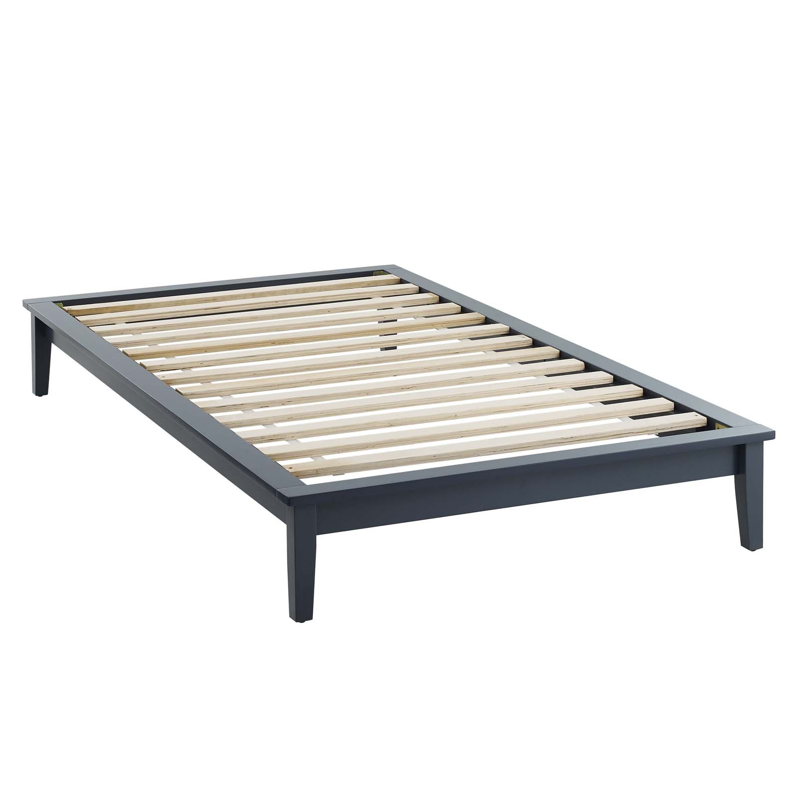 Lodge Wood Platform Bed Frame-Bed-Modway-Wall2Wall Furnishings