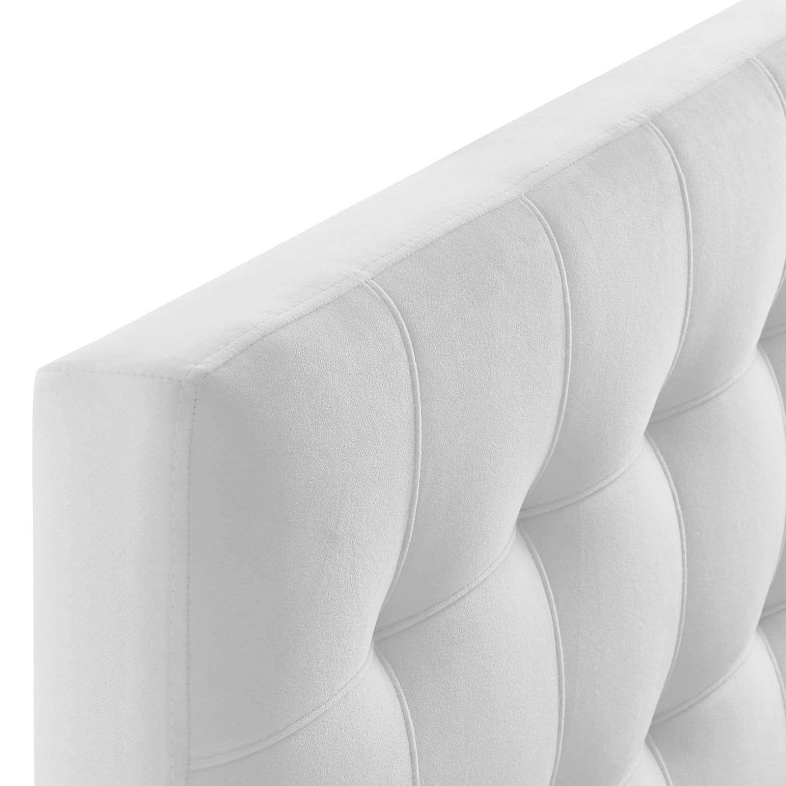 Lily Biscuit Tufted Performance Velvet Headboard-Headboard-Modway-Wall2Wall Furnishings