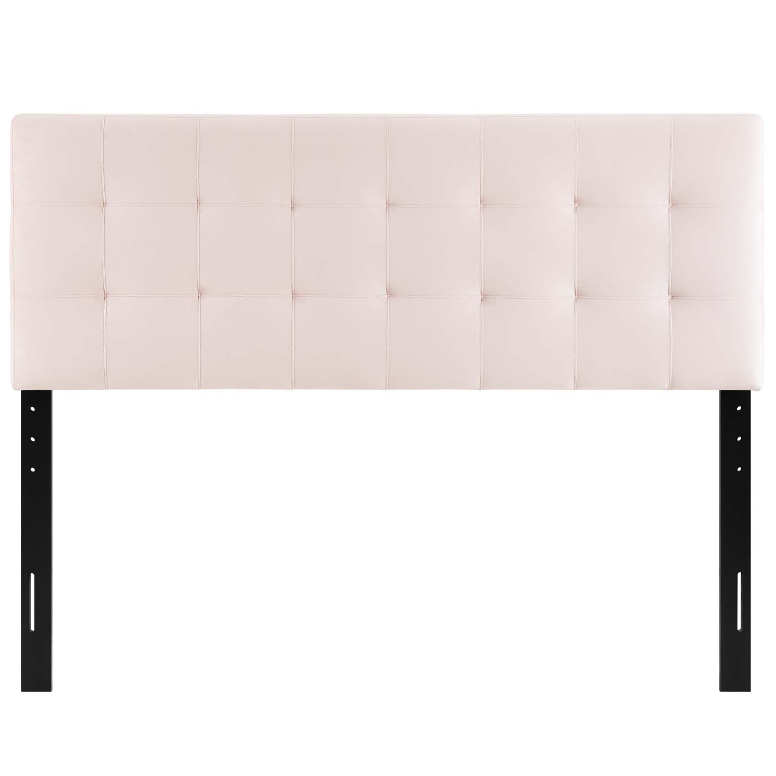 Lily Biscuit Tufted Performance Velvet Headboard-Headboard-Modway-Wall2Wall Furnishings