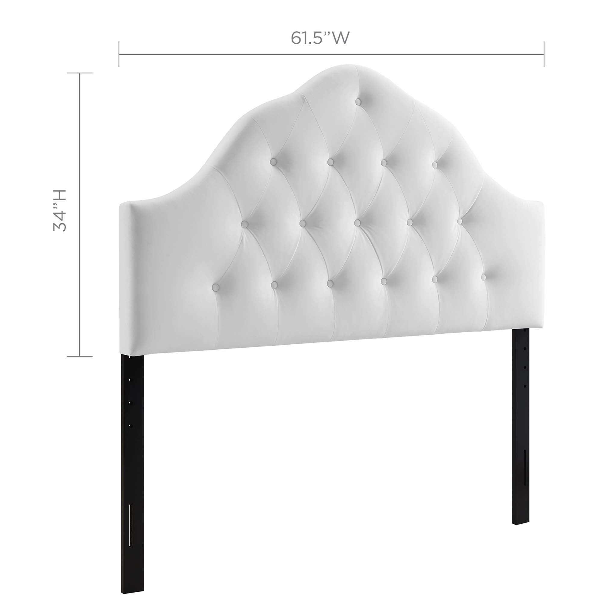 Sovereign Diamond Tufted Performance Velvet Headboard