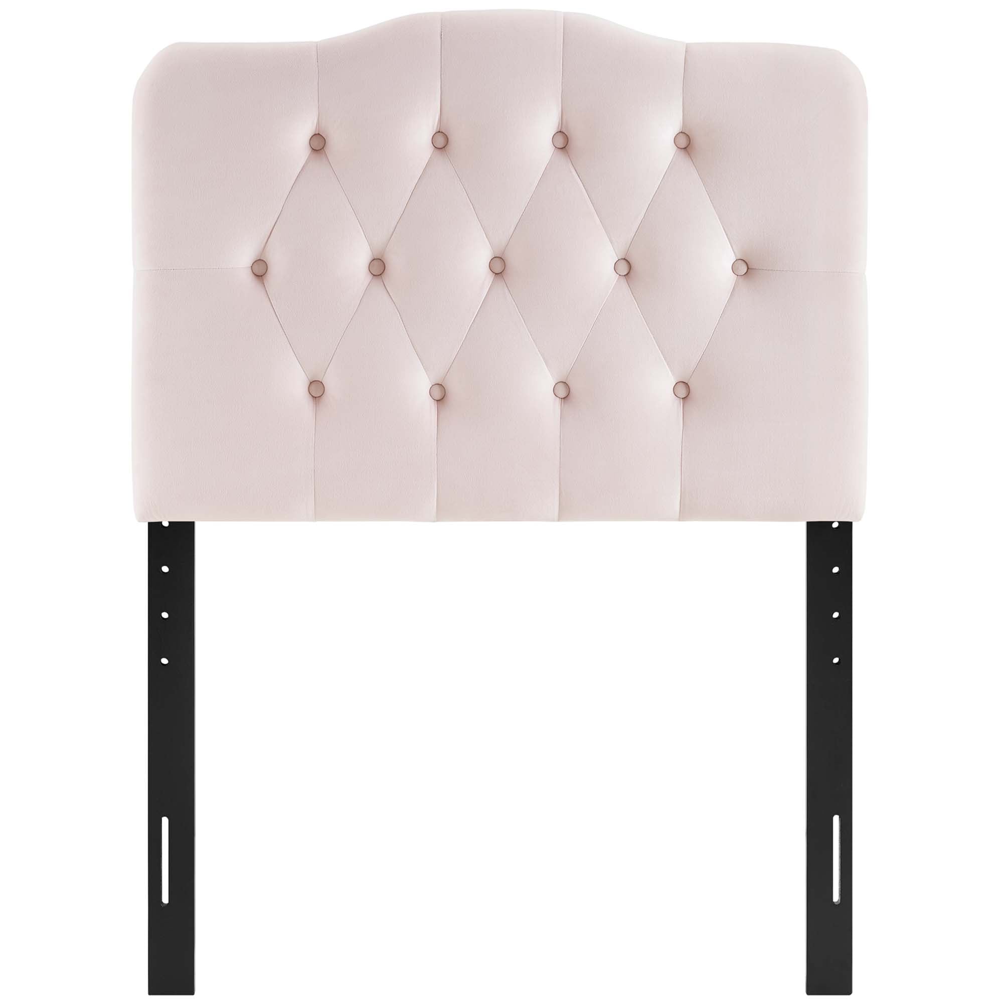 Annabel Diamond Tufted Performance Velvet Headboard