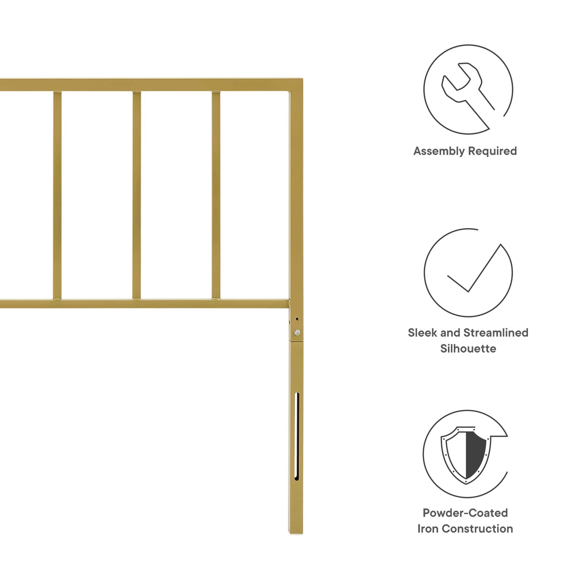 Tatum Metal Headboard