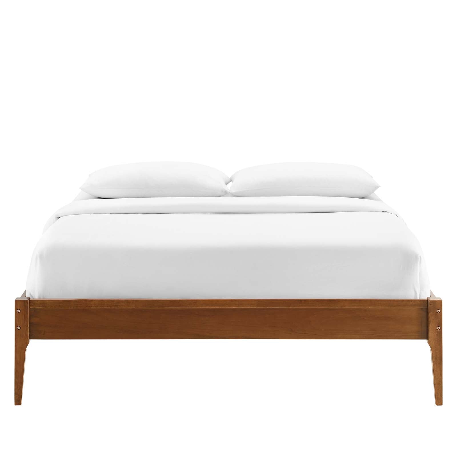 June Wood Platform Bed Frame-Bed-Modway-Wall2Wall Furnishings