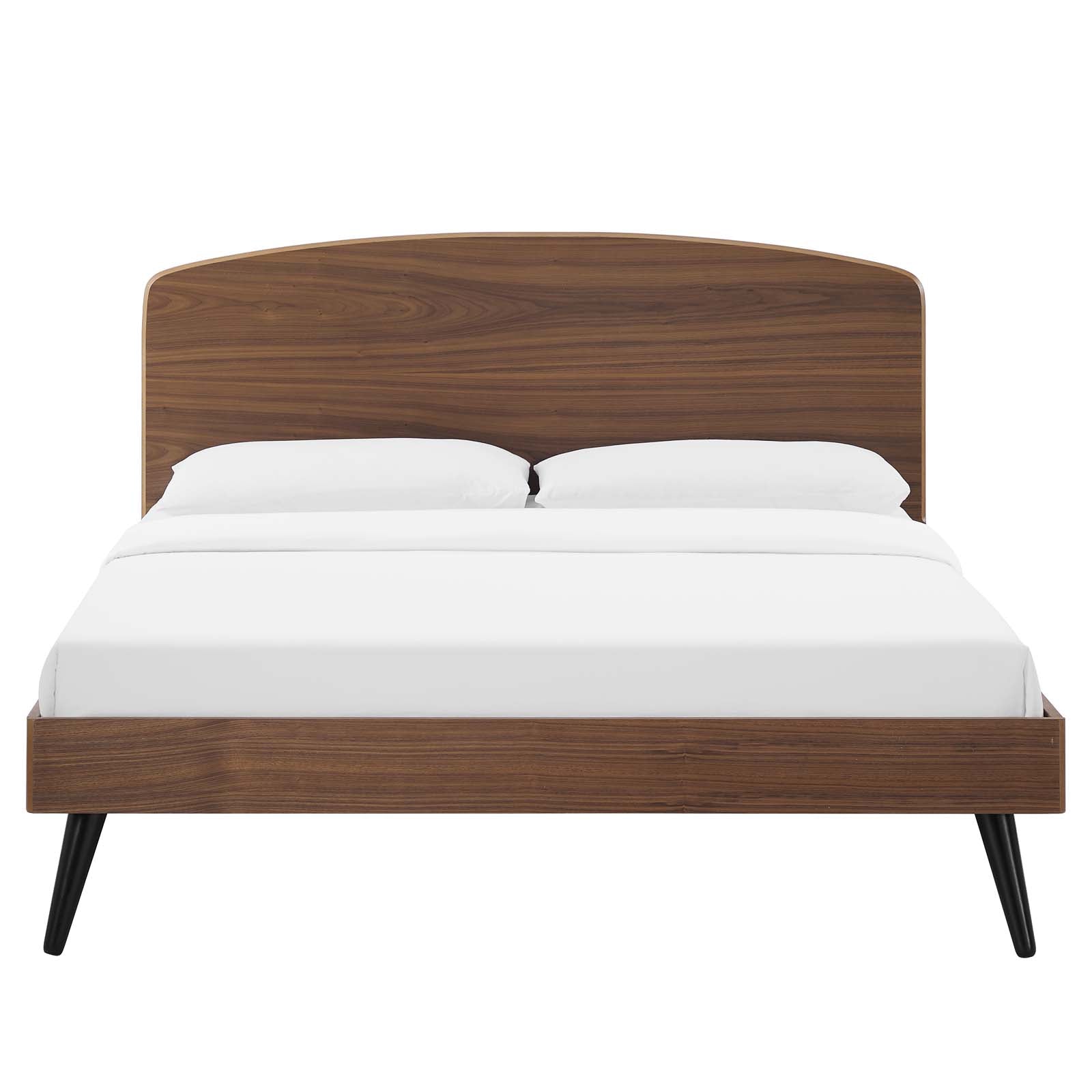 Bronwen Wood Platform Bed-Bed-Modway-Wall2Wall Furnishings
