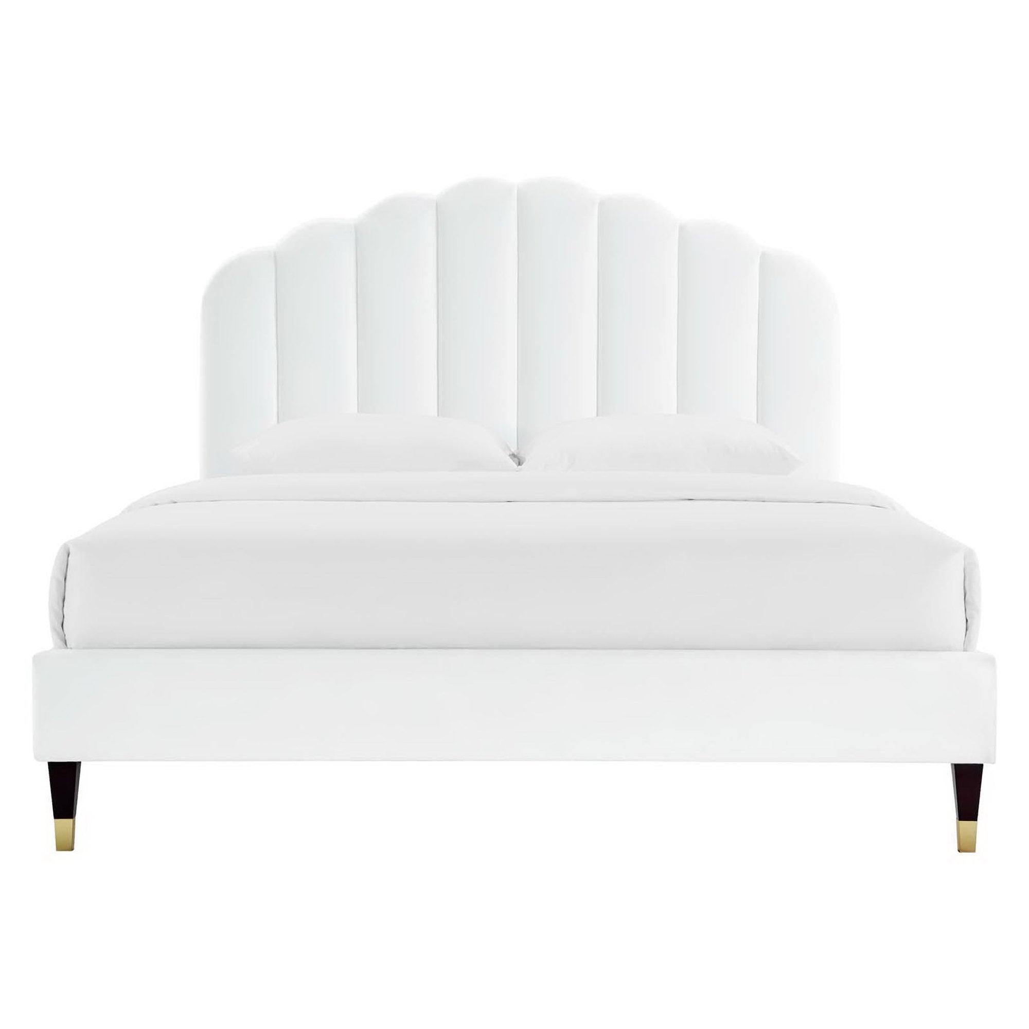 Daisy Performance Velvet Platform Bed