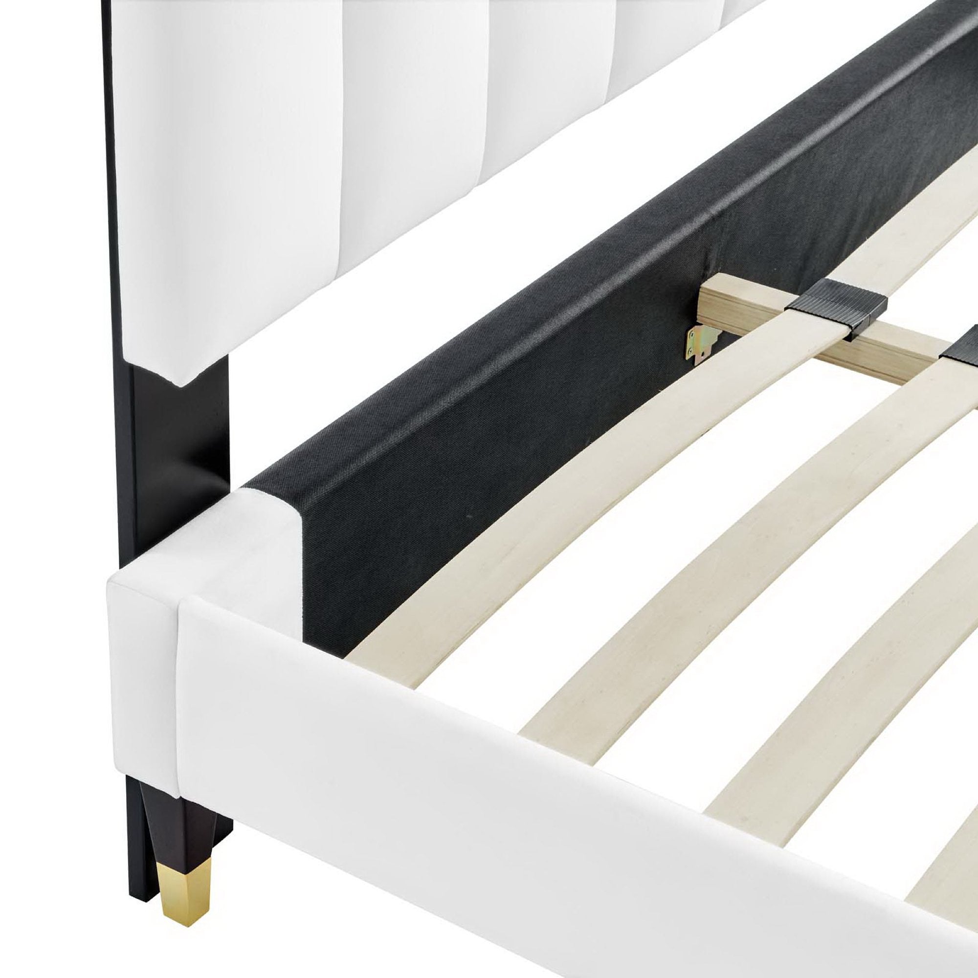 Daisy Performance Velvet Platform Bed