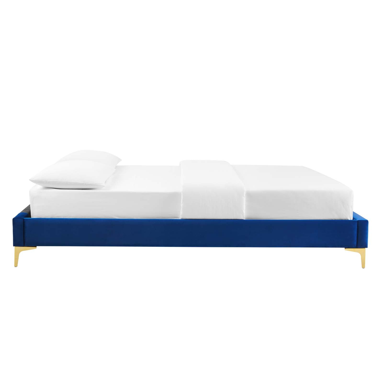 Sutton Performance Velvet Bed Frame-Bed-Modway-Wall2Wall Furnishings