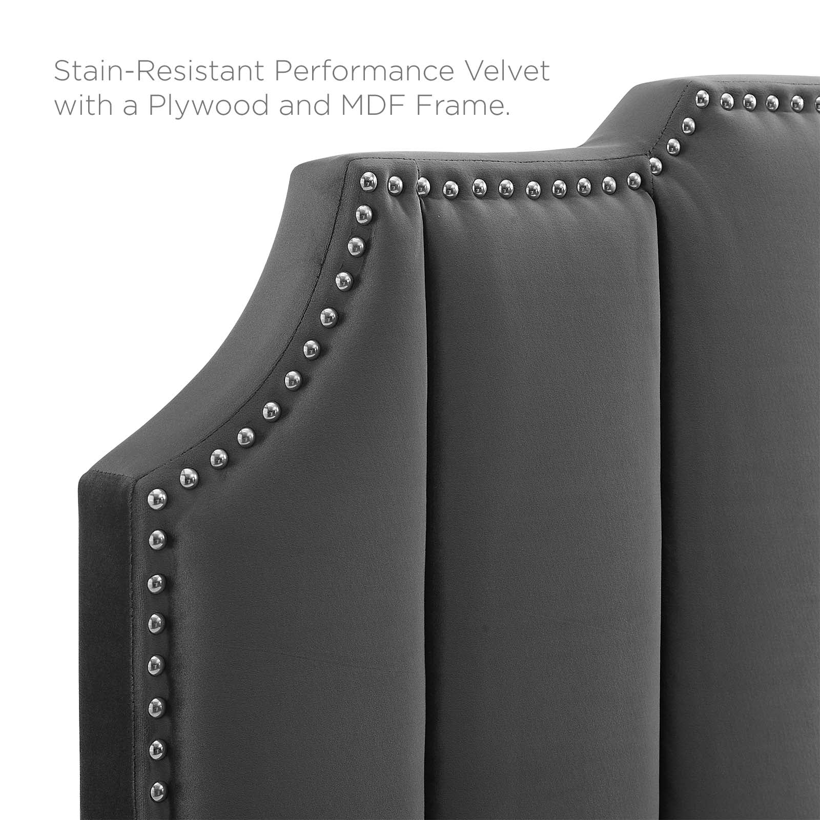Rosalind Performance Velvet Headboard-Headboard-Modway-Wall2Wall Furnishings