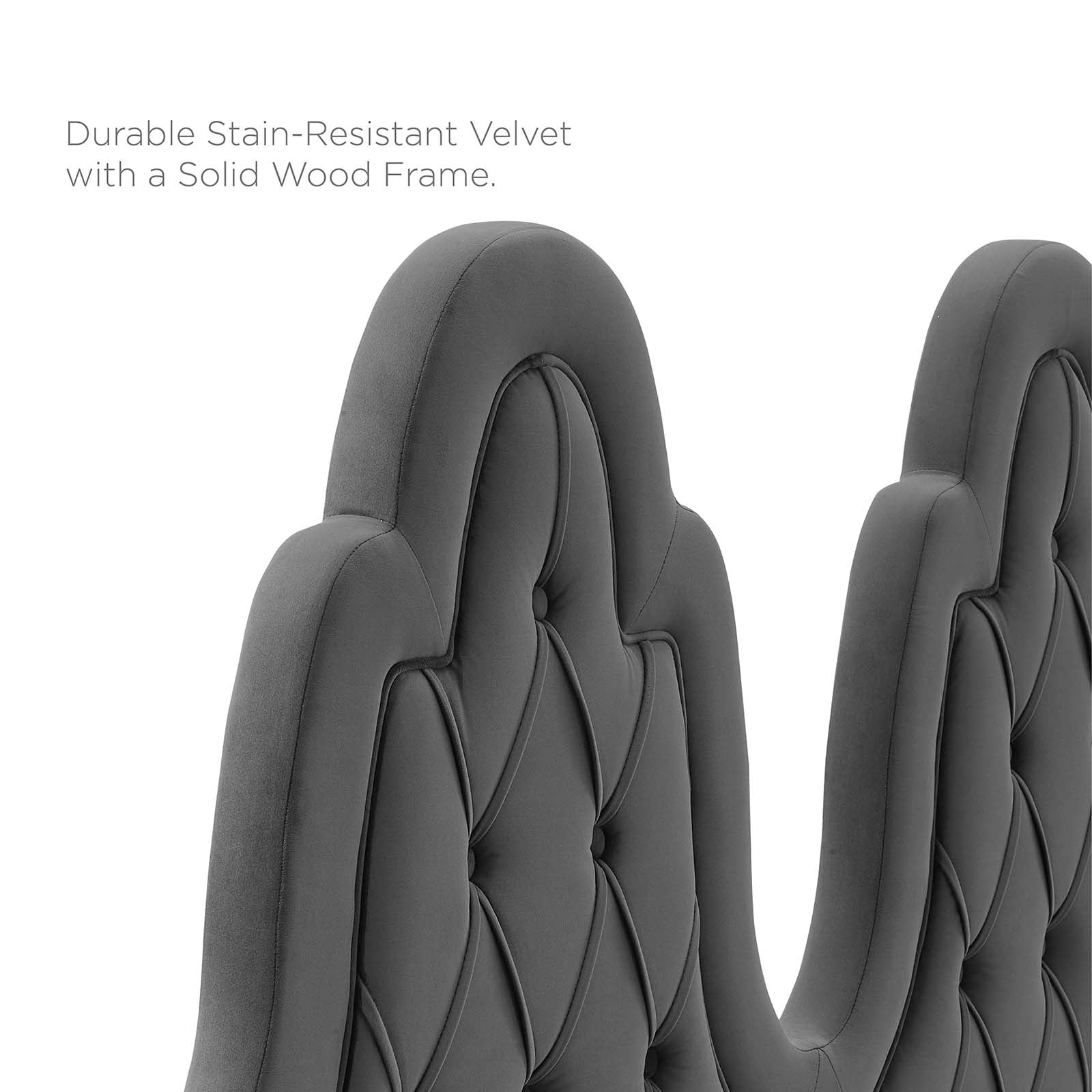 Augustine Tufted Performance Velvet Headboard-Headboard-Modway-Wall2Wall Furnishings