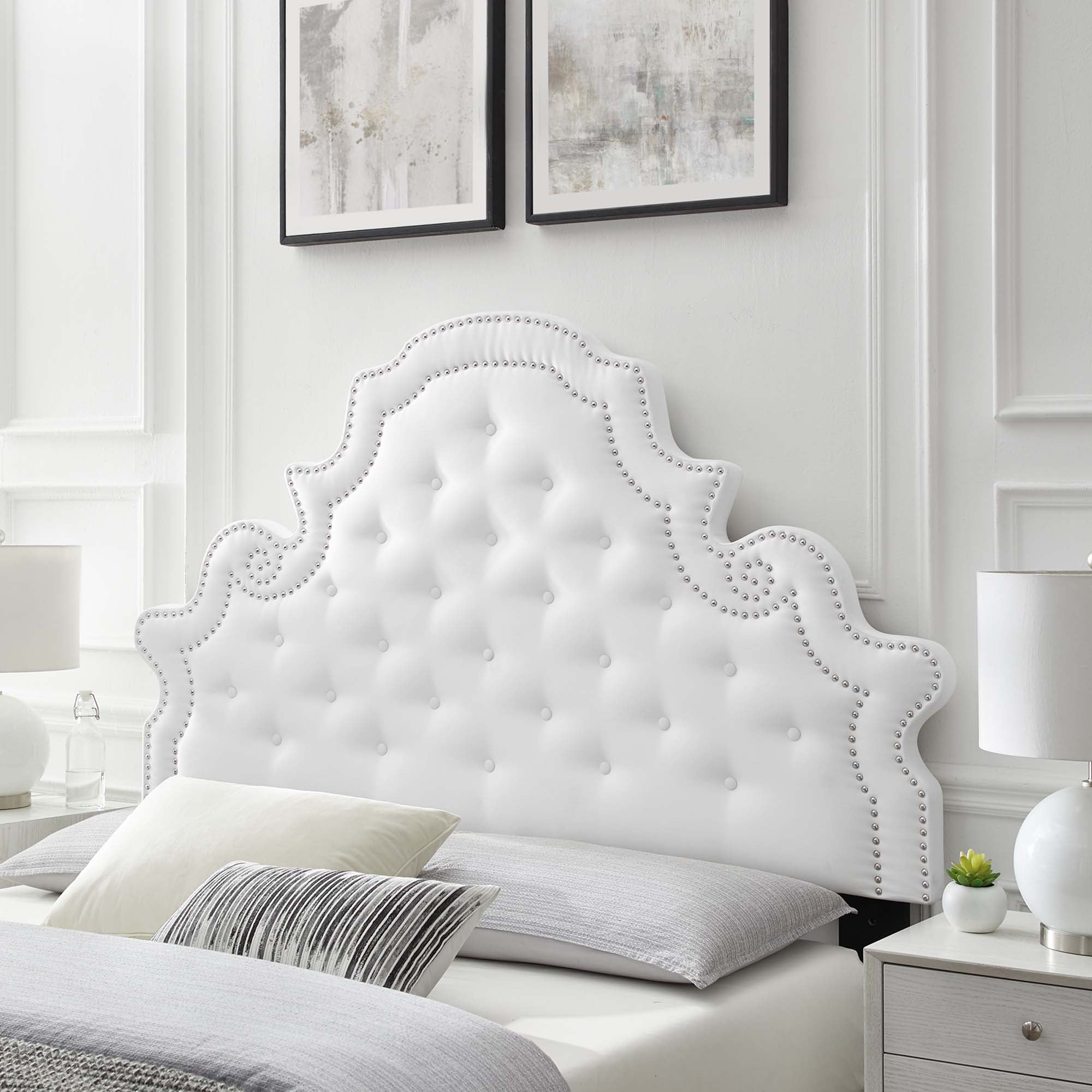 Diana Tufted Performance Velvet Headboard
