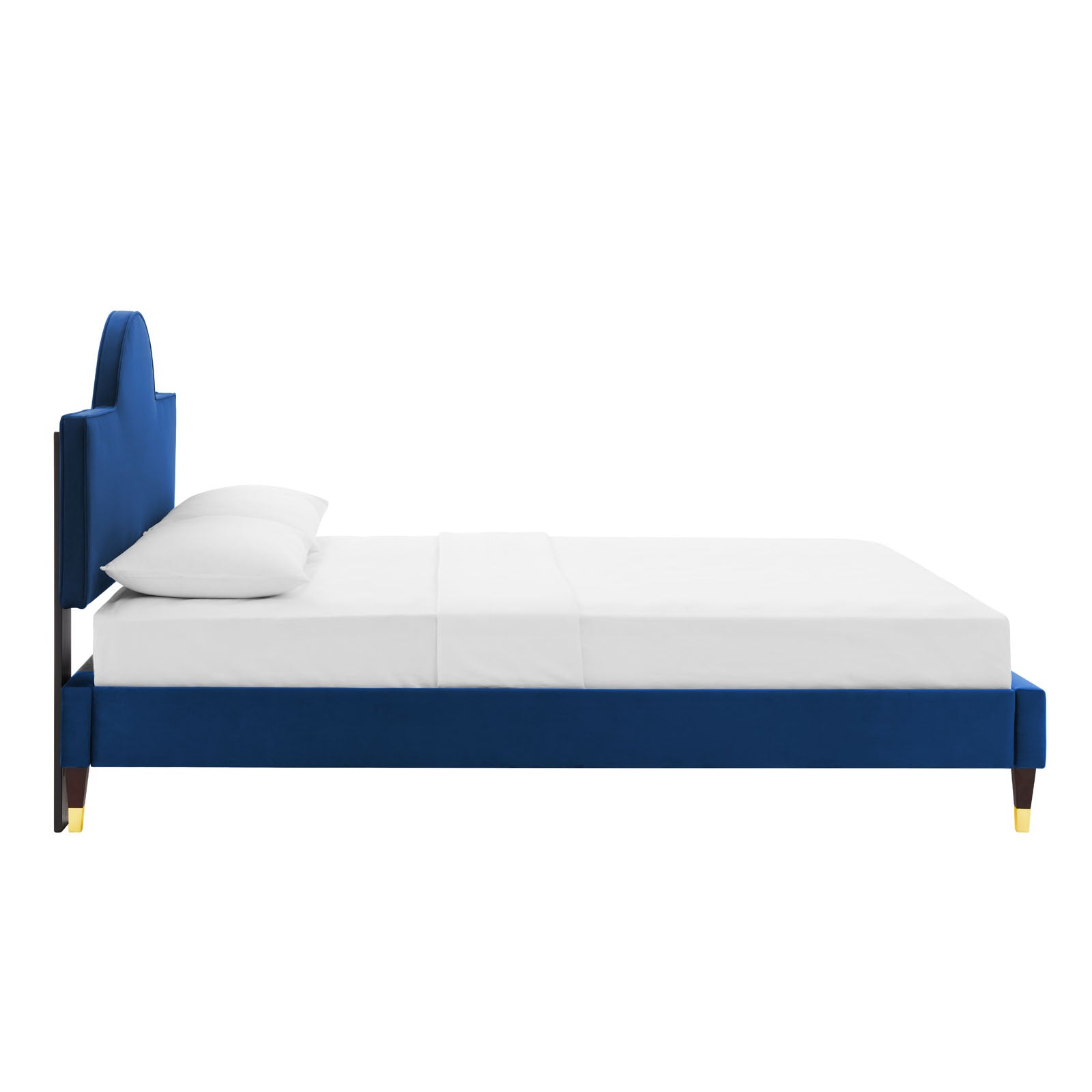 Aurora Performance Velvet Bed-Bed-Modway-Wall2Wall Furnishings