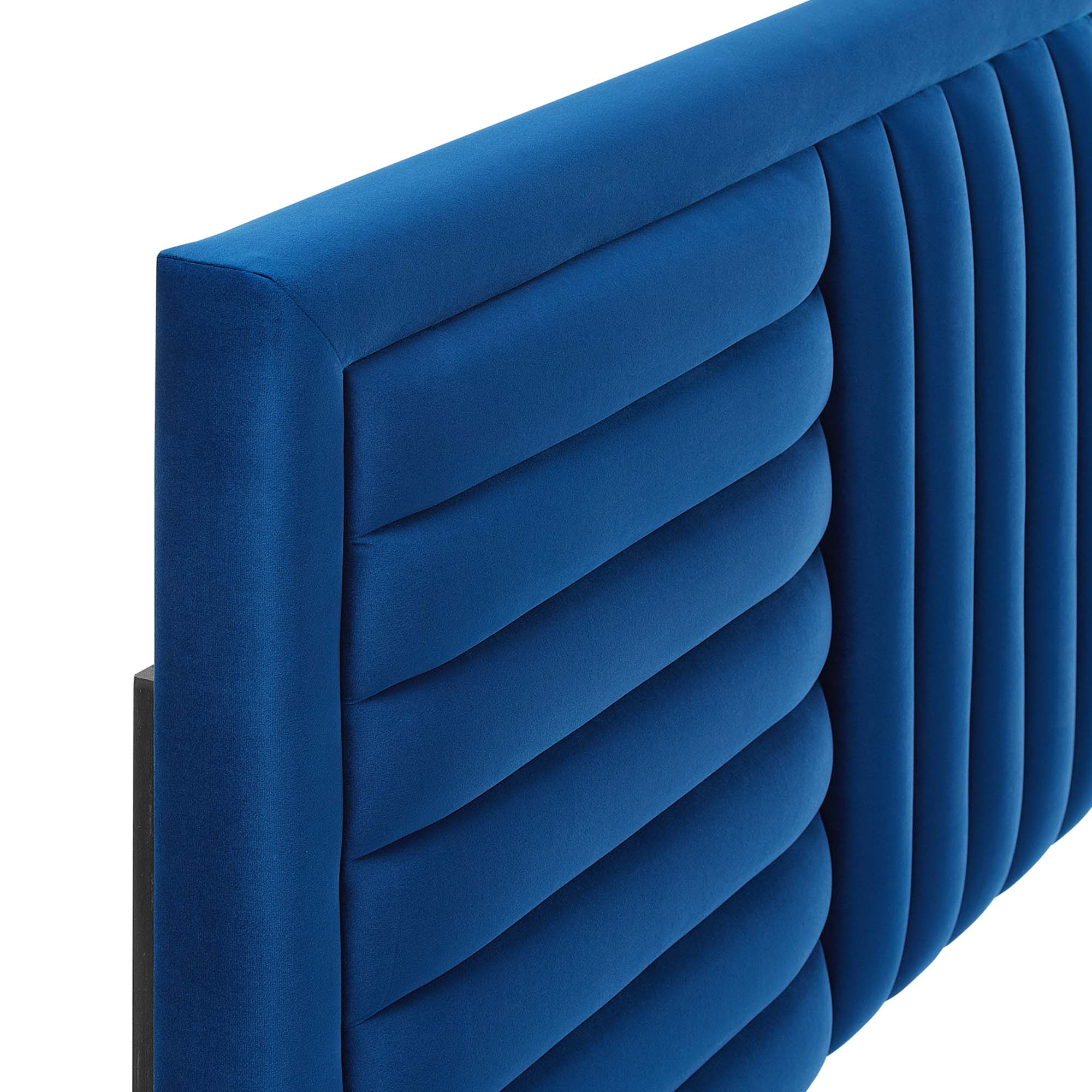 Believe Channel Tufted Performance Velvet / Headboard