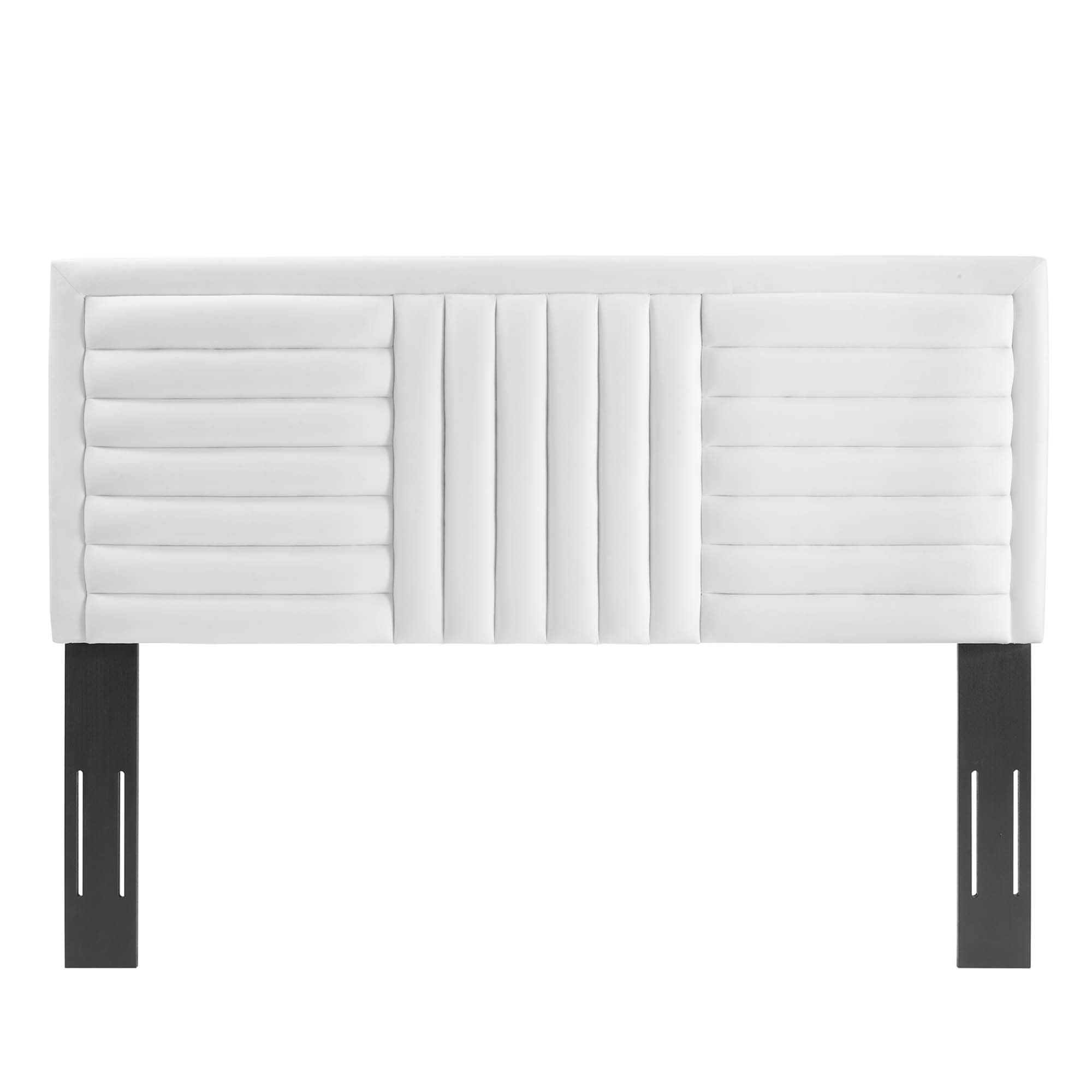 Believe Channel Tufted Performance Velvet / Headboard