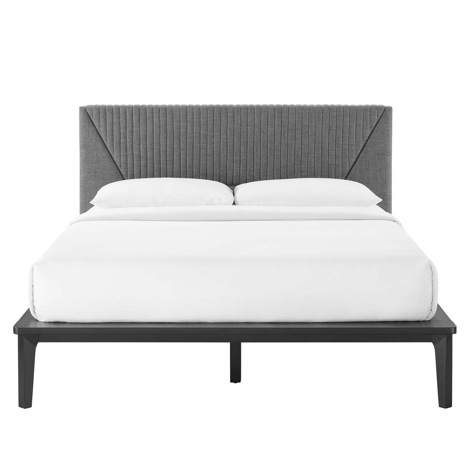 Dakota 3 Piece Upholstered Bedroom Set-Bedroom Set-Modway-Wall2Wall Furnishings