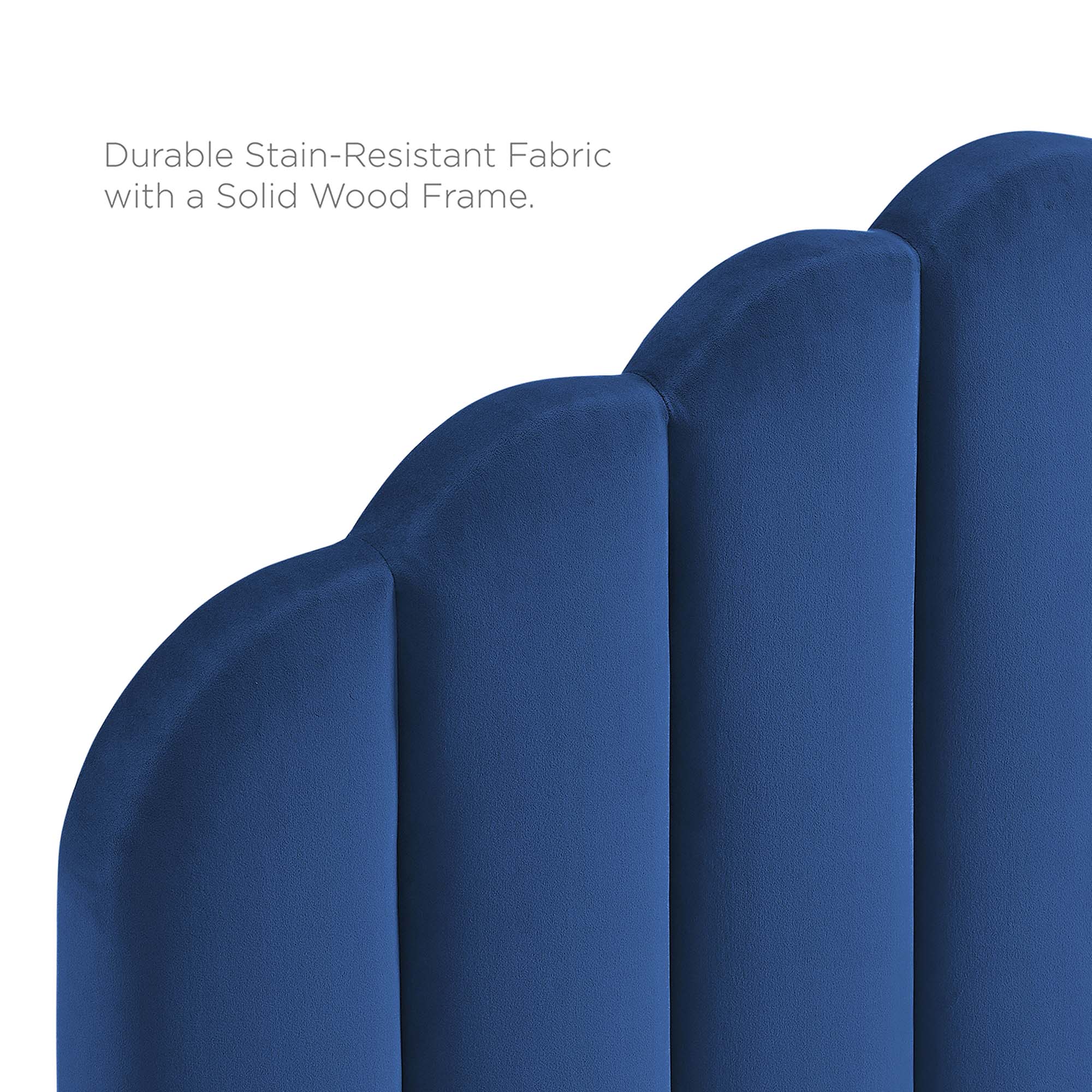 Daisy Performance Velvet Platform Bed