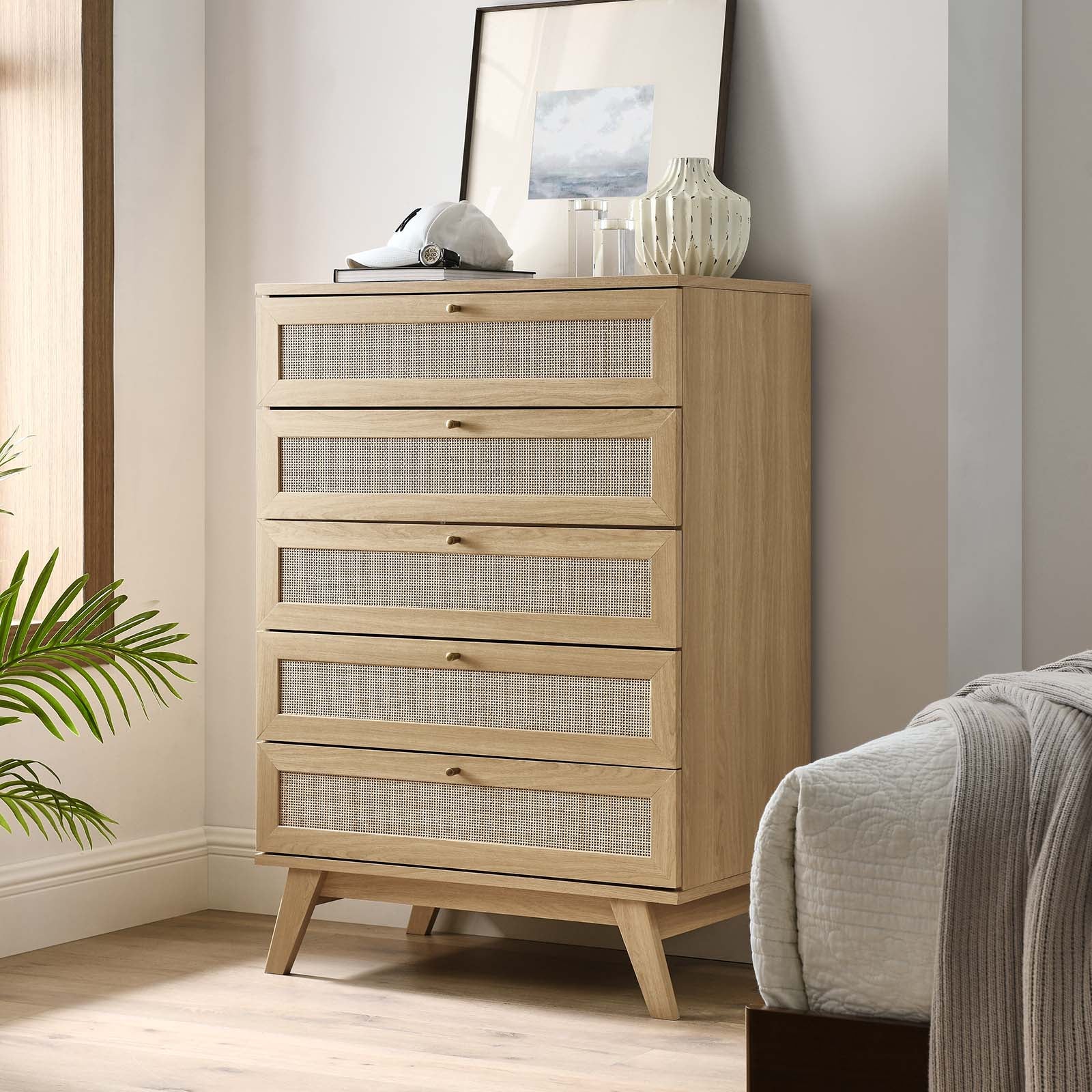 Soma 5-Drawer Chest-Chest-Modway-Wall2Wall Furnishings