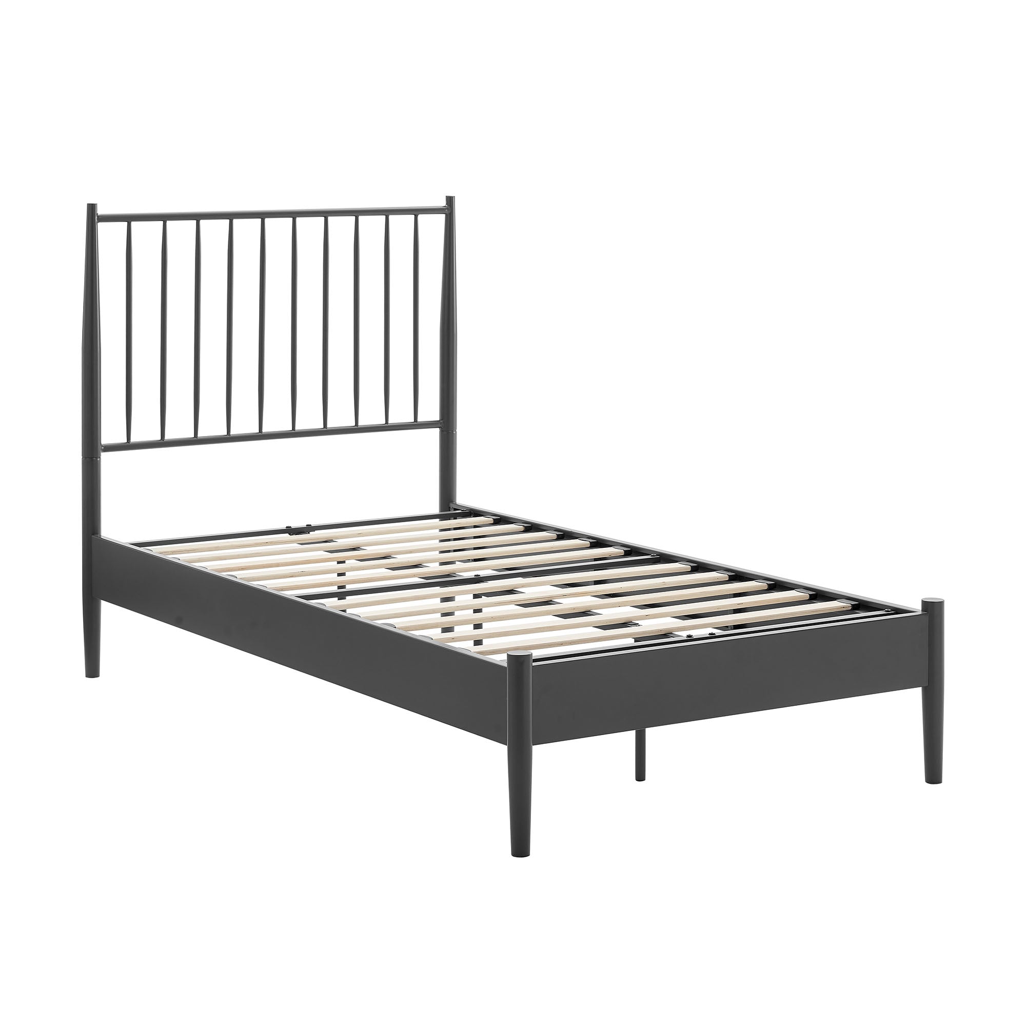 Adair Spindle Metal Platform Bed